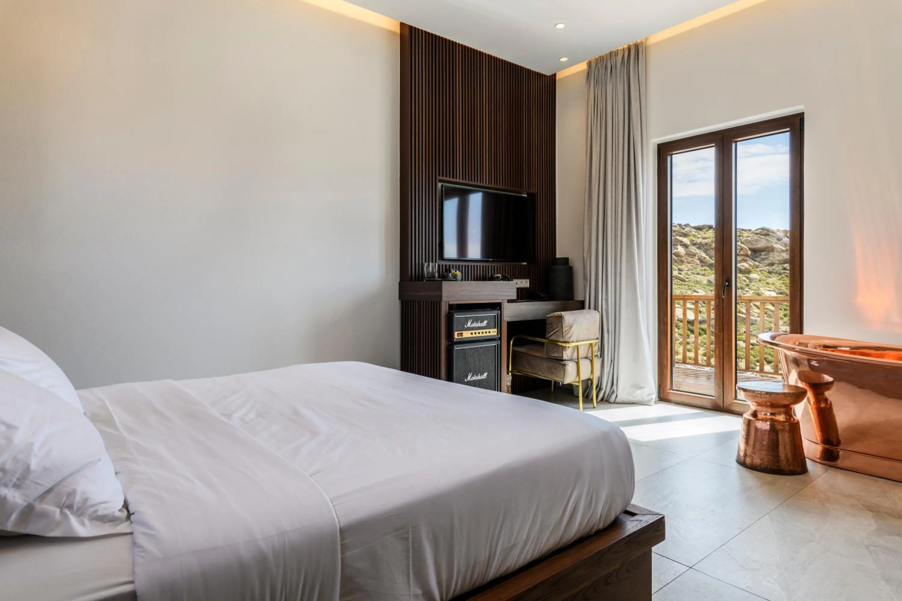 Bed in Charisma Hotel and Wellness Club