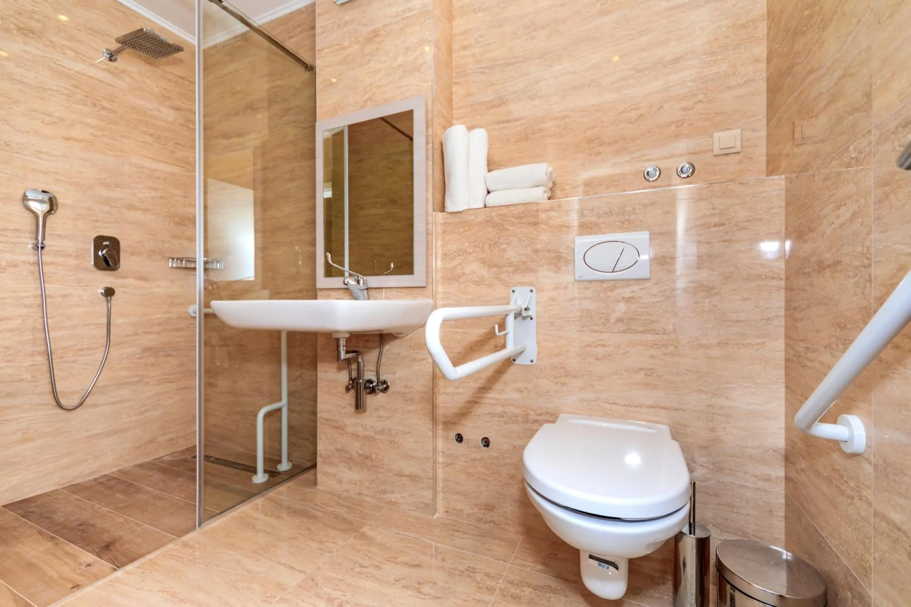 Bathroom in Luxury Apartments Queen