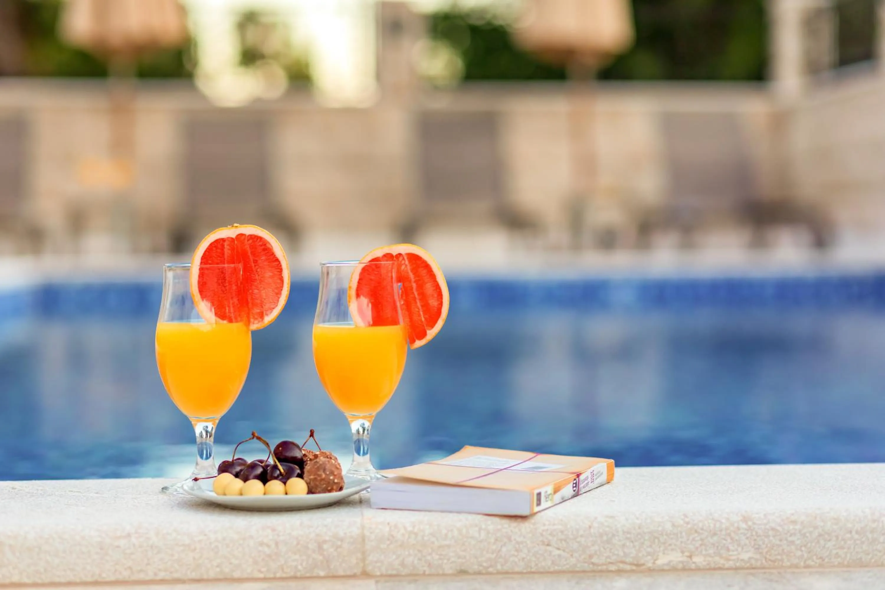 Swimming pool in Luxury Apartments Queen