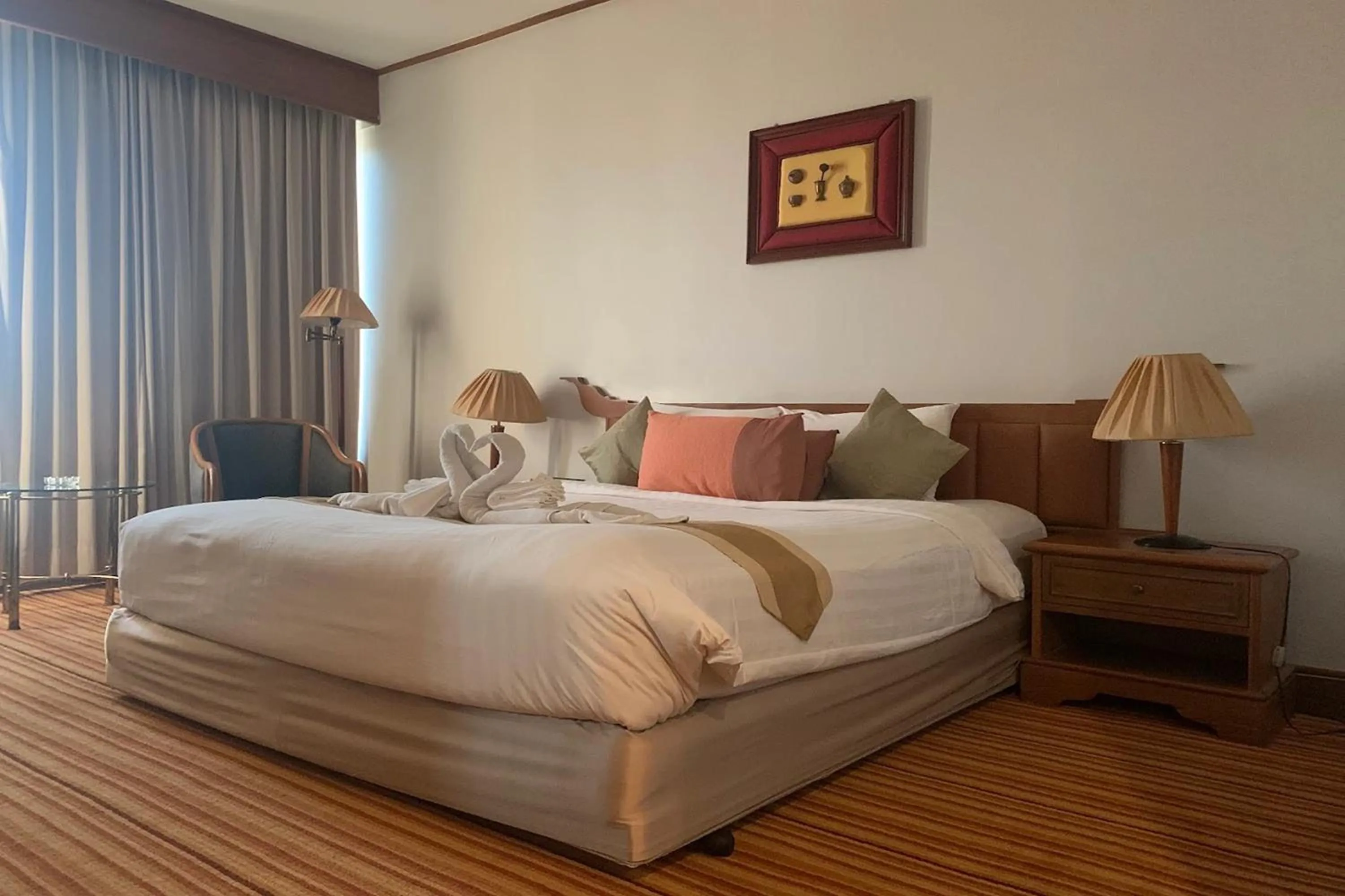 Bed in Laithong Hotel Ubon Ratchathani