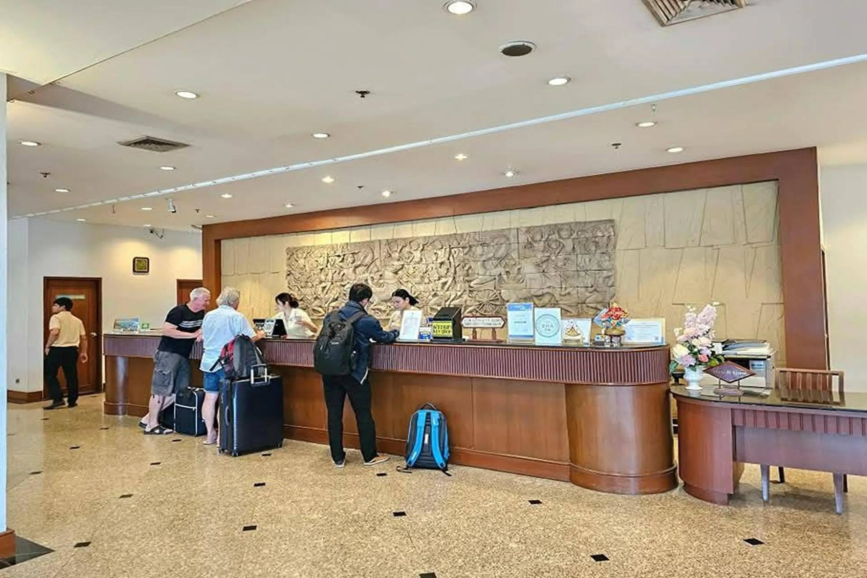 Staff in Laithong Hotel Ubon Ratchathani