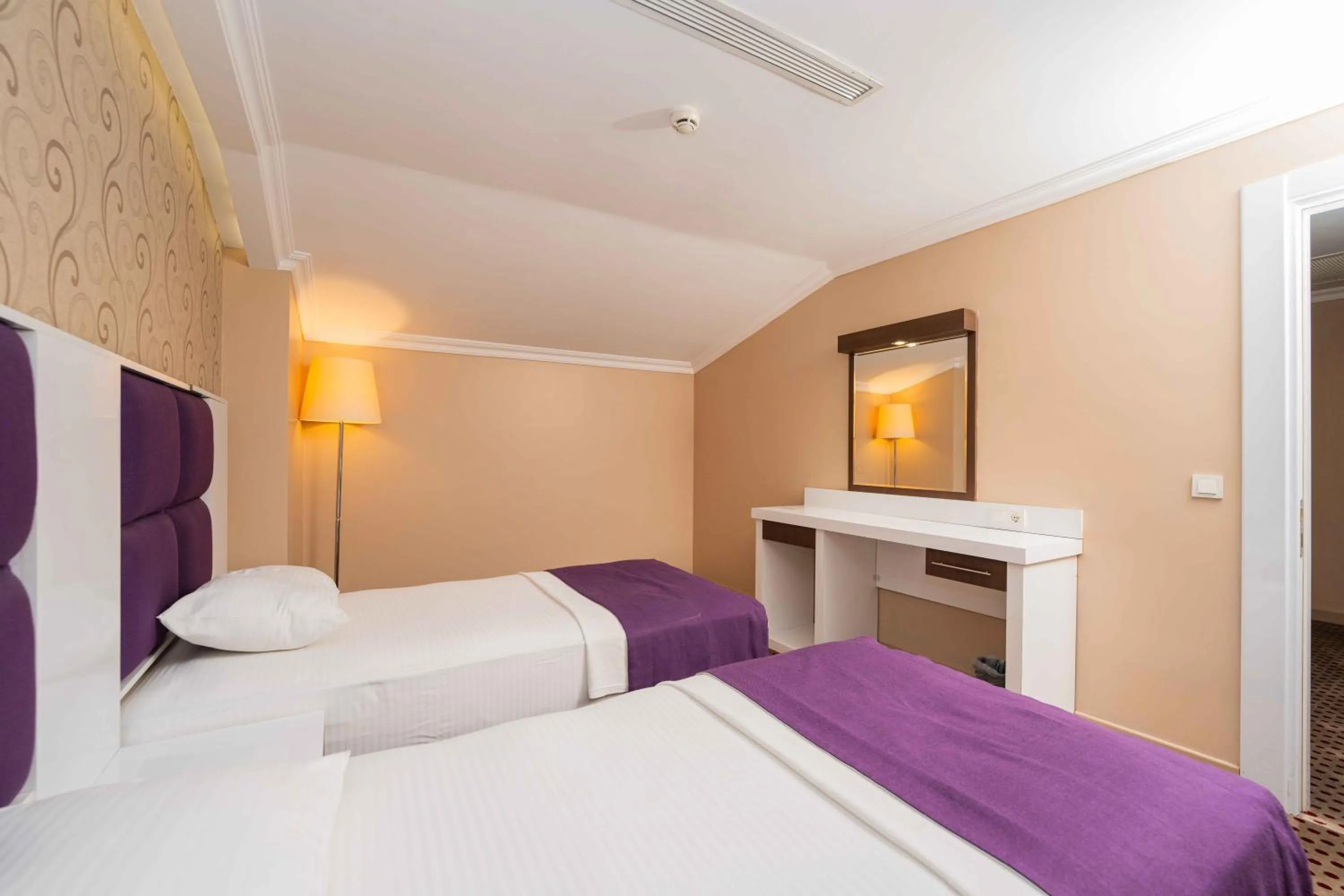 Bed in Boris Hotel Beylikdüzü