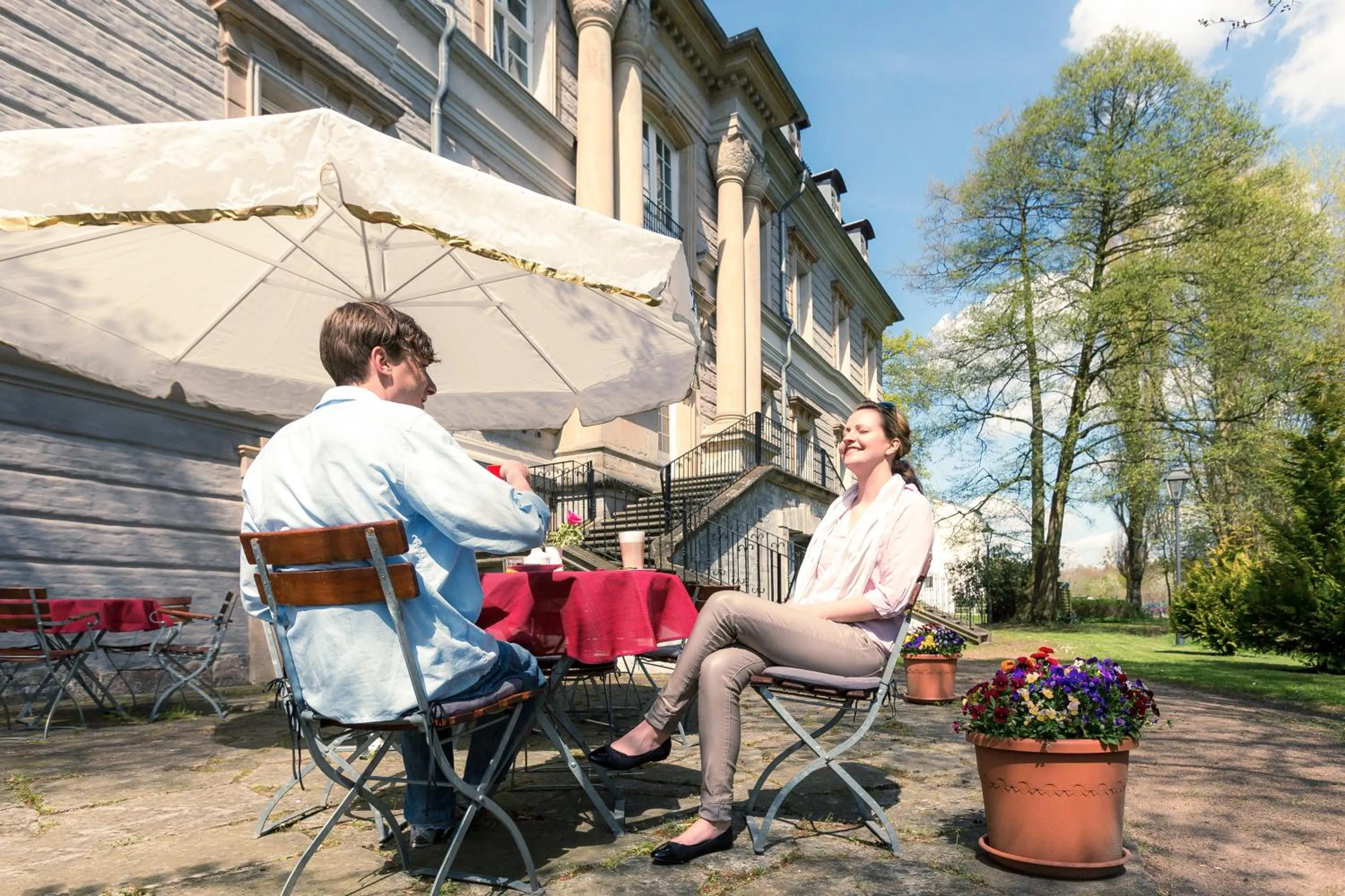 Restaurant/places to eat in Hotel Schloss Neustadt-Glewe