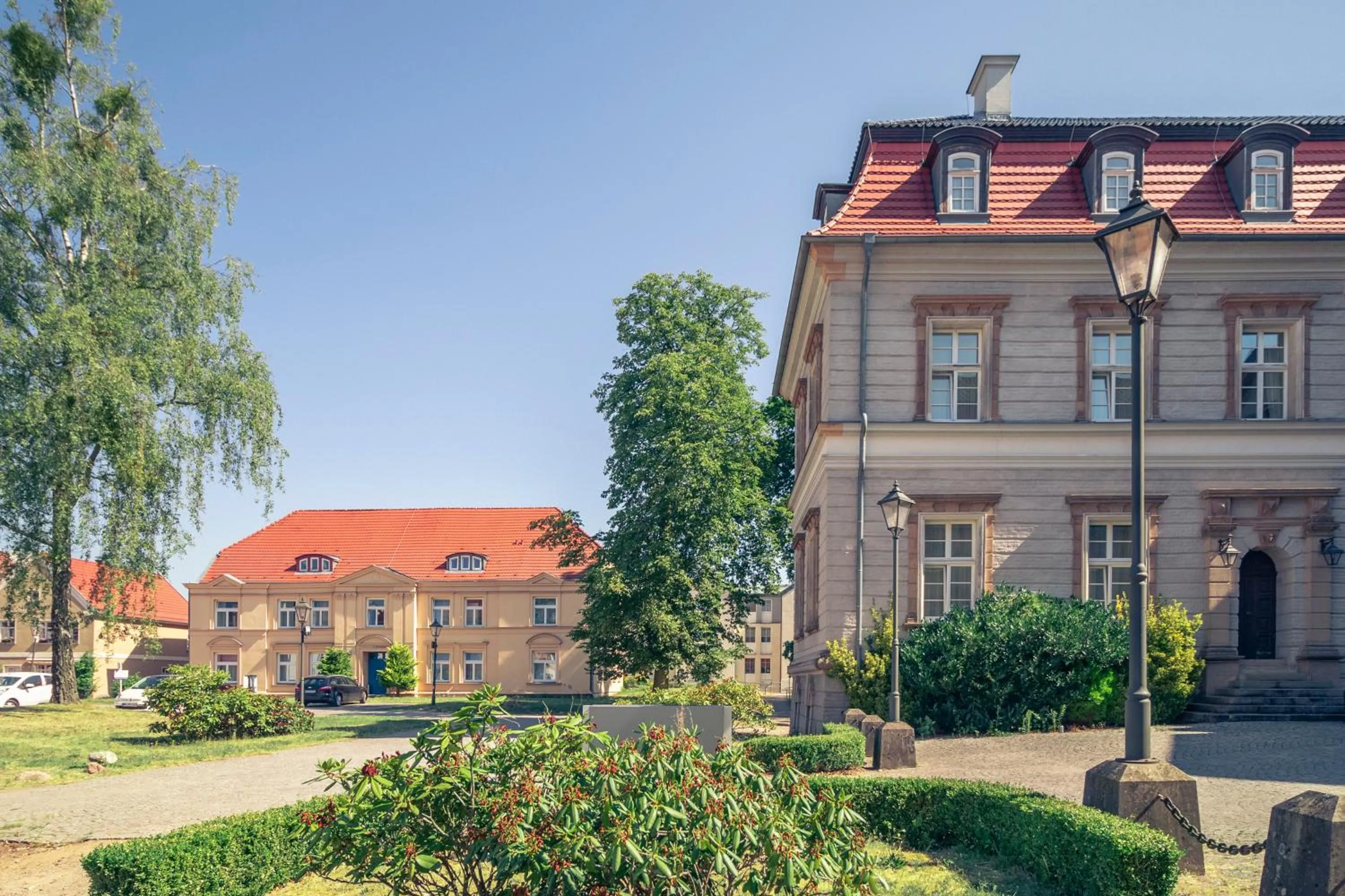 Property building in Hotel Schloss Neustadt-Glewe