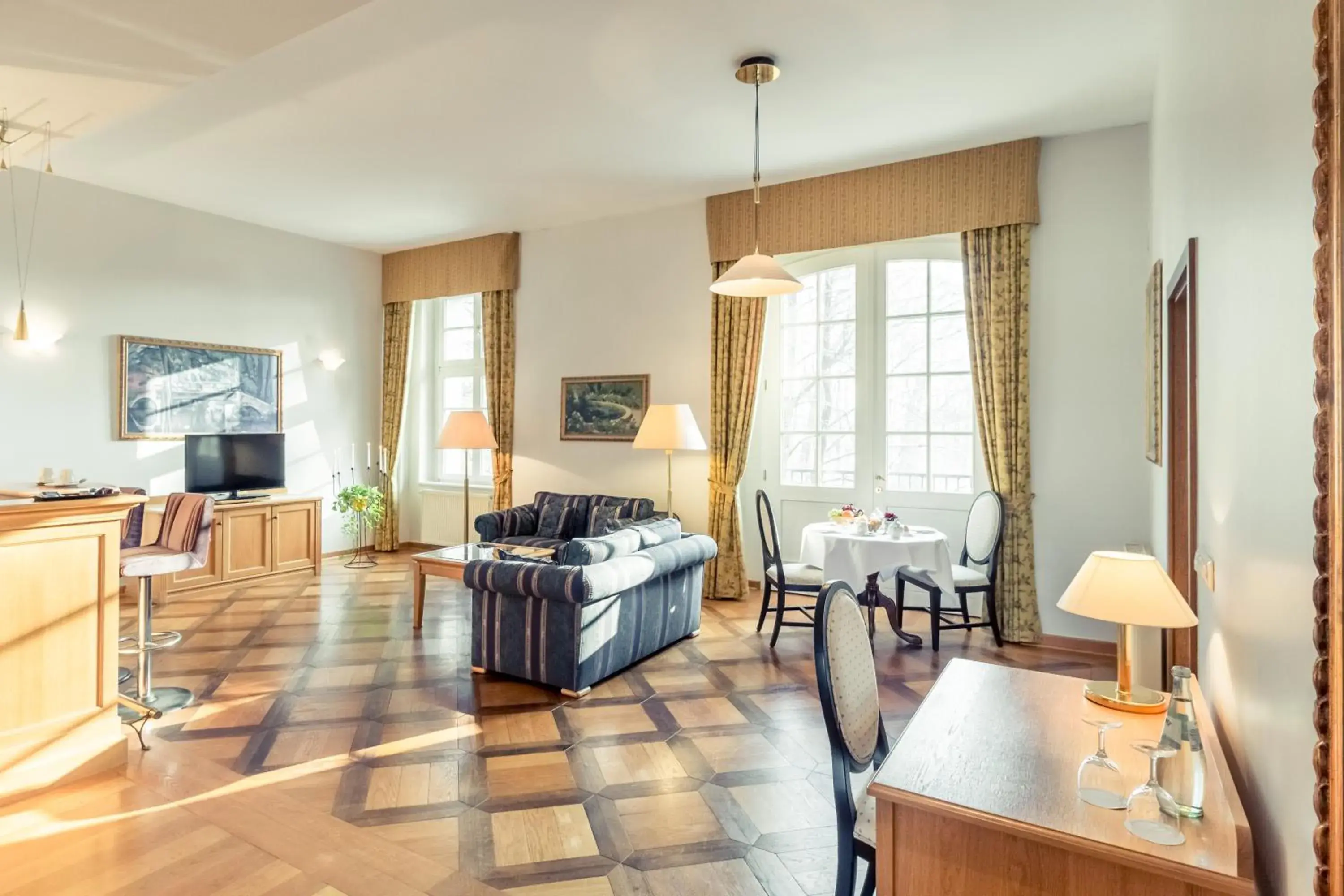 Royal Suite in Hotel Schloss Neustadt-Glewe Royal Suite in Hotel Schloss Neustadt-Glewe