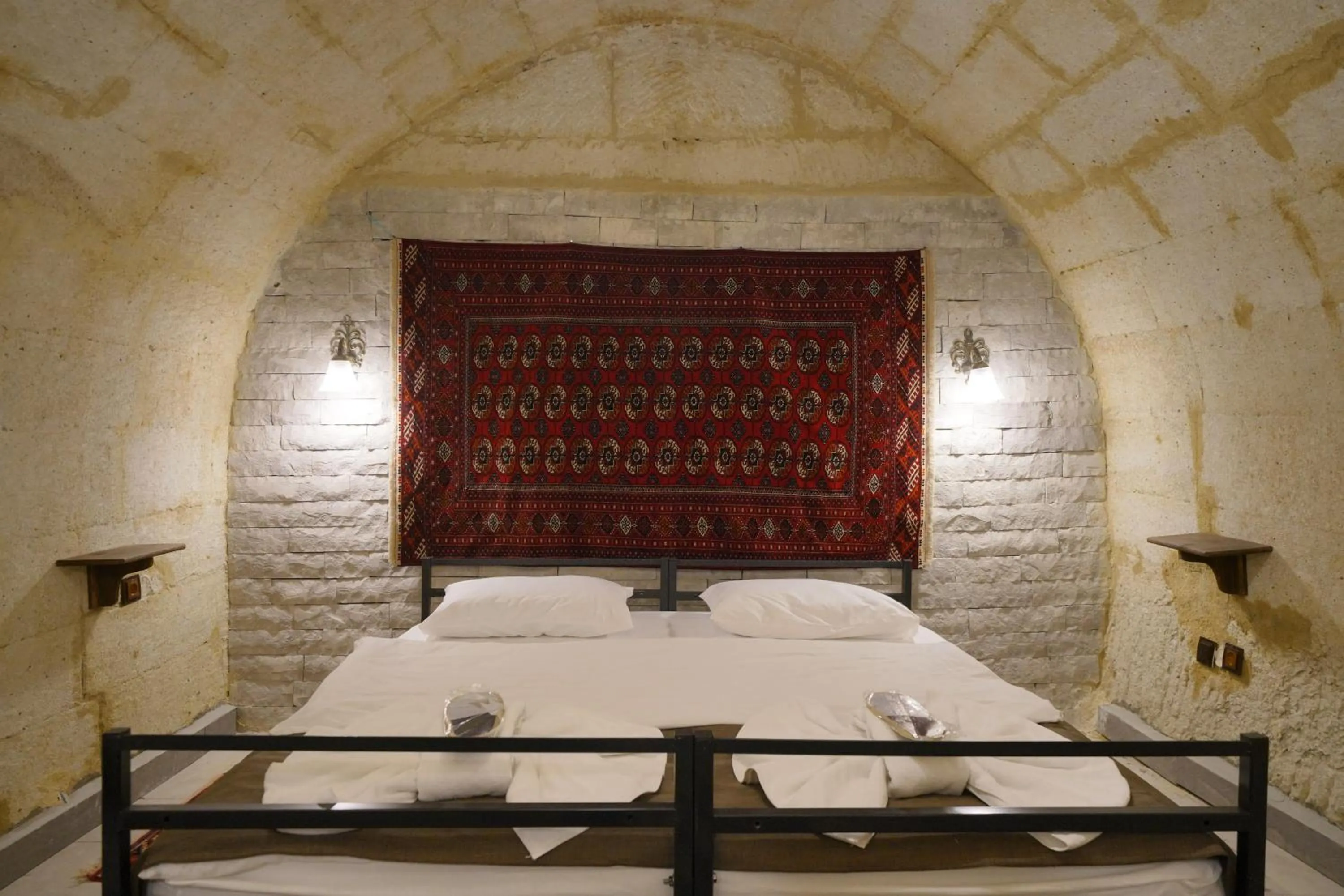 Bed in View Cave Hotel