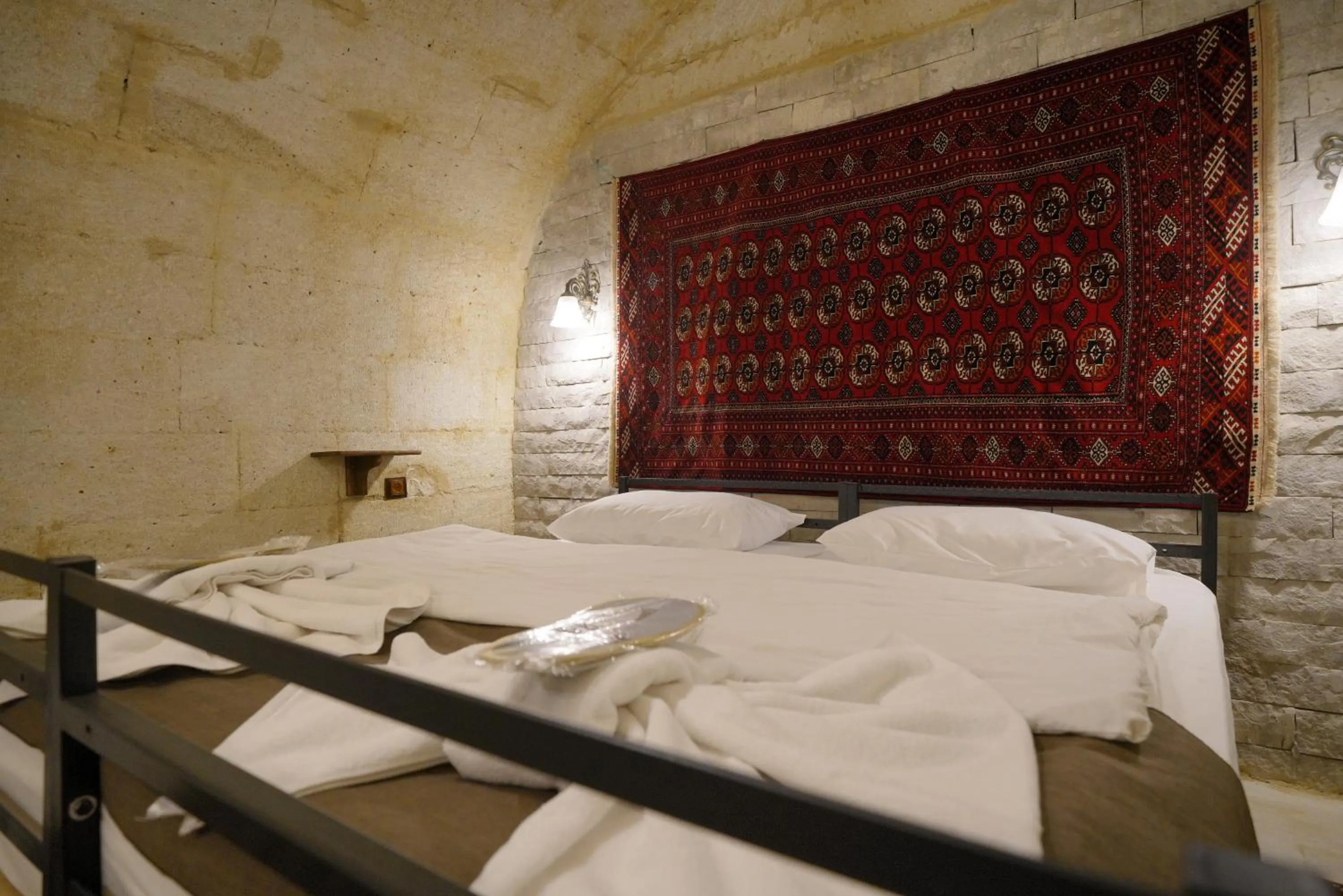 Bed in View Cave Hotel