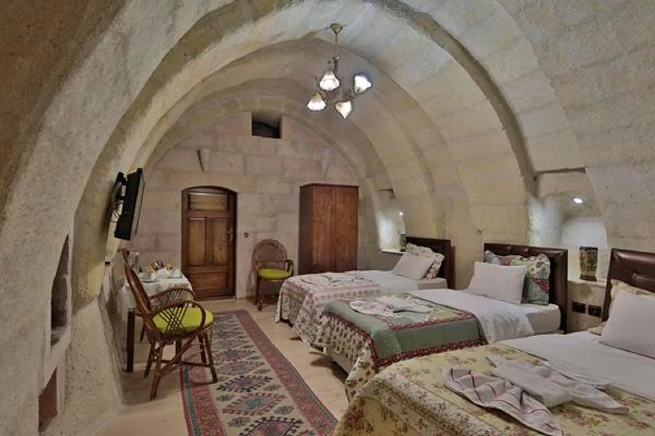 Bed in View Cave Hotel