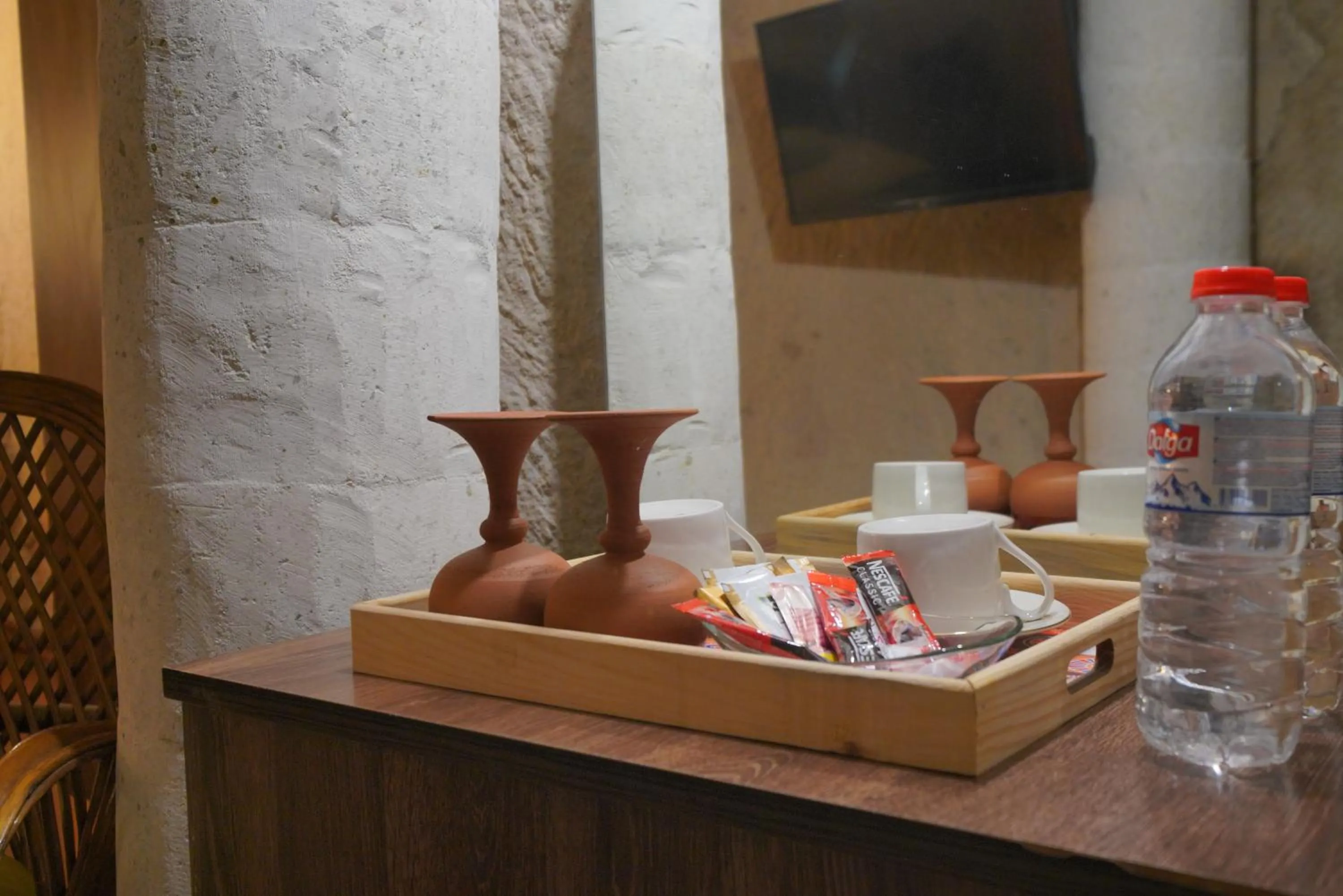 Drinks in View Cave Hotel