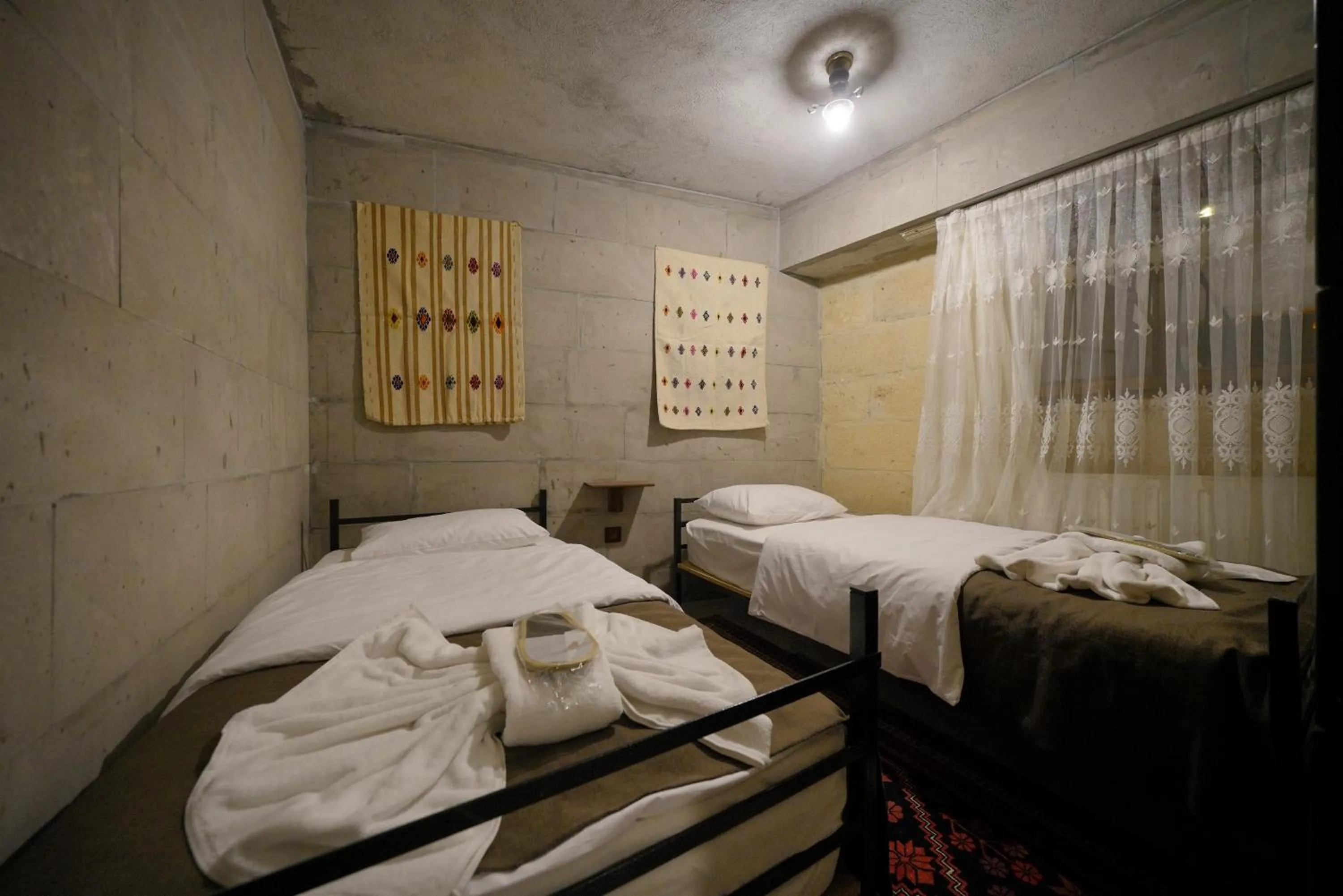 Bed in View Cave Hotel