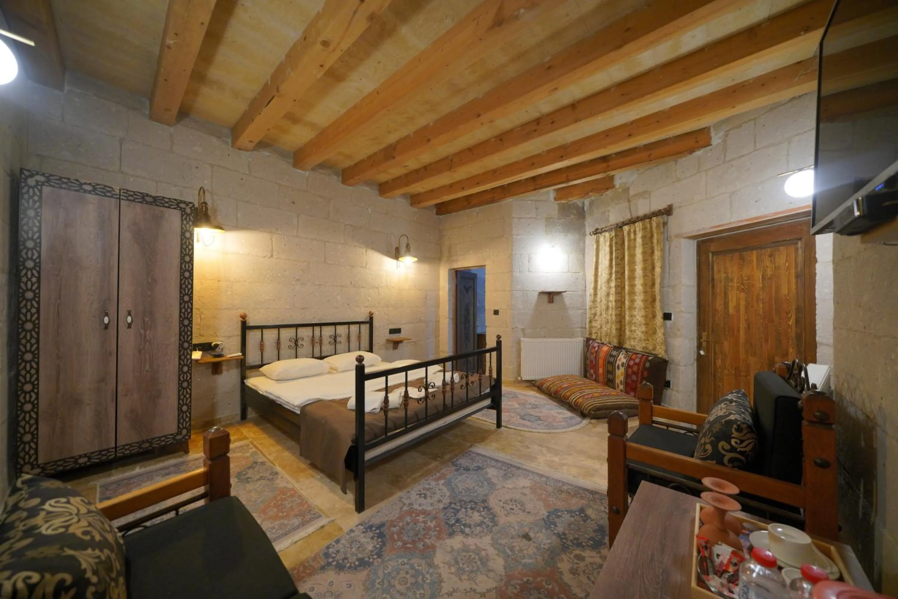 Bed in View Cave Hotel