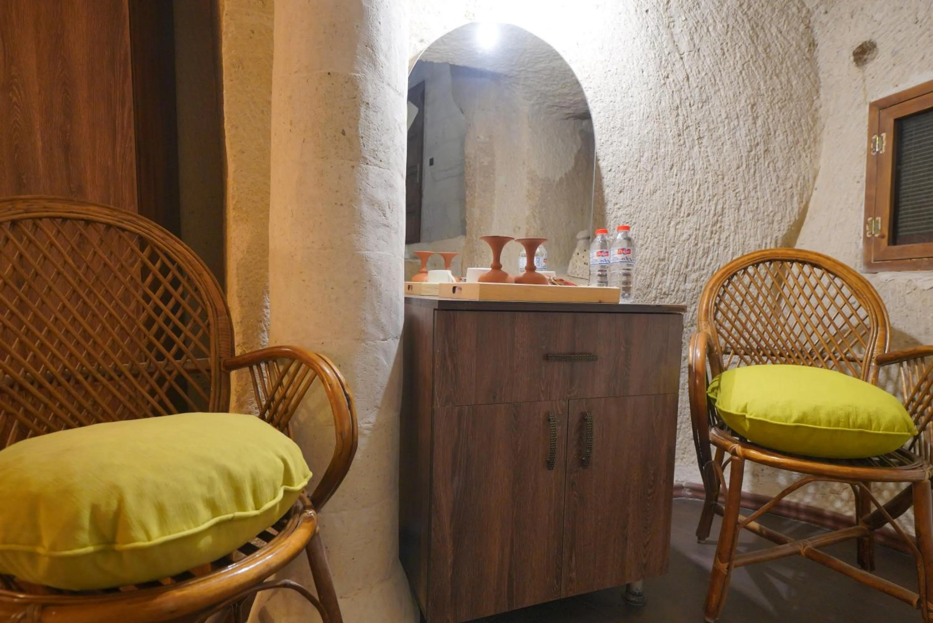 Seating area in View Cave Hotel