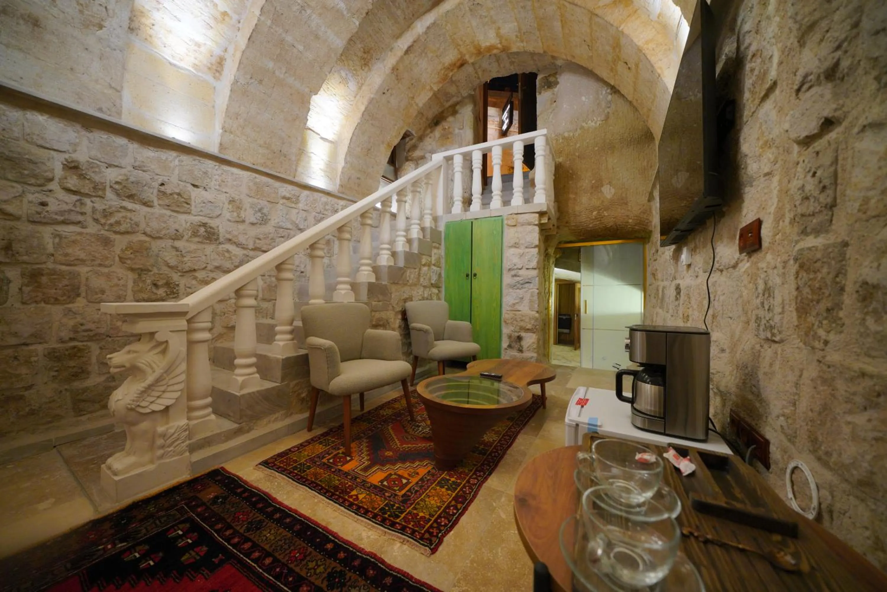 Living room in View Cave Hotel