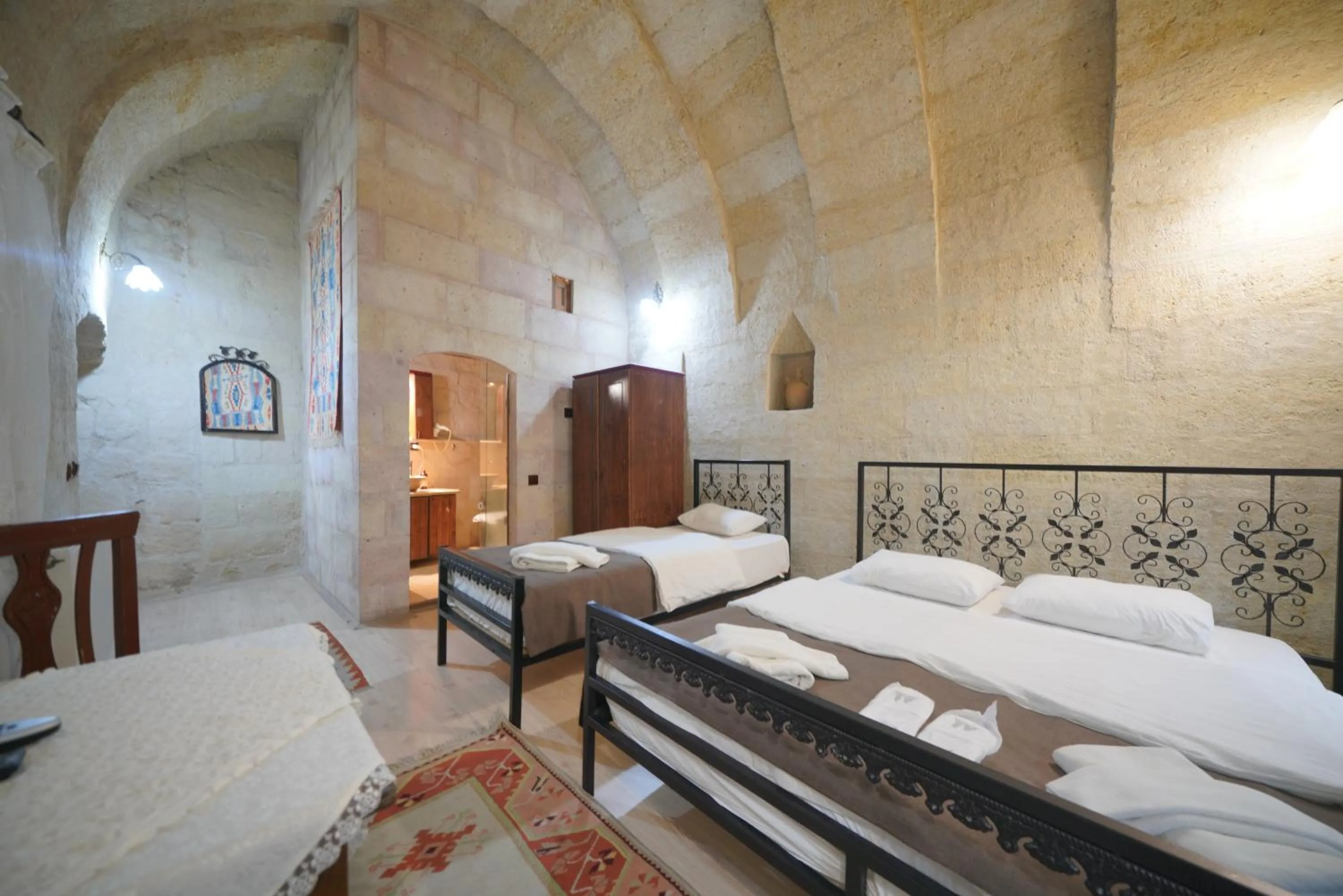 Bed in View Cave Hotel