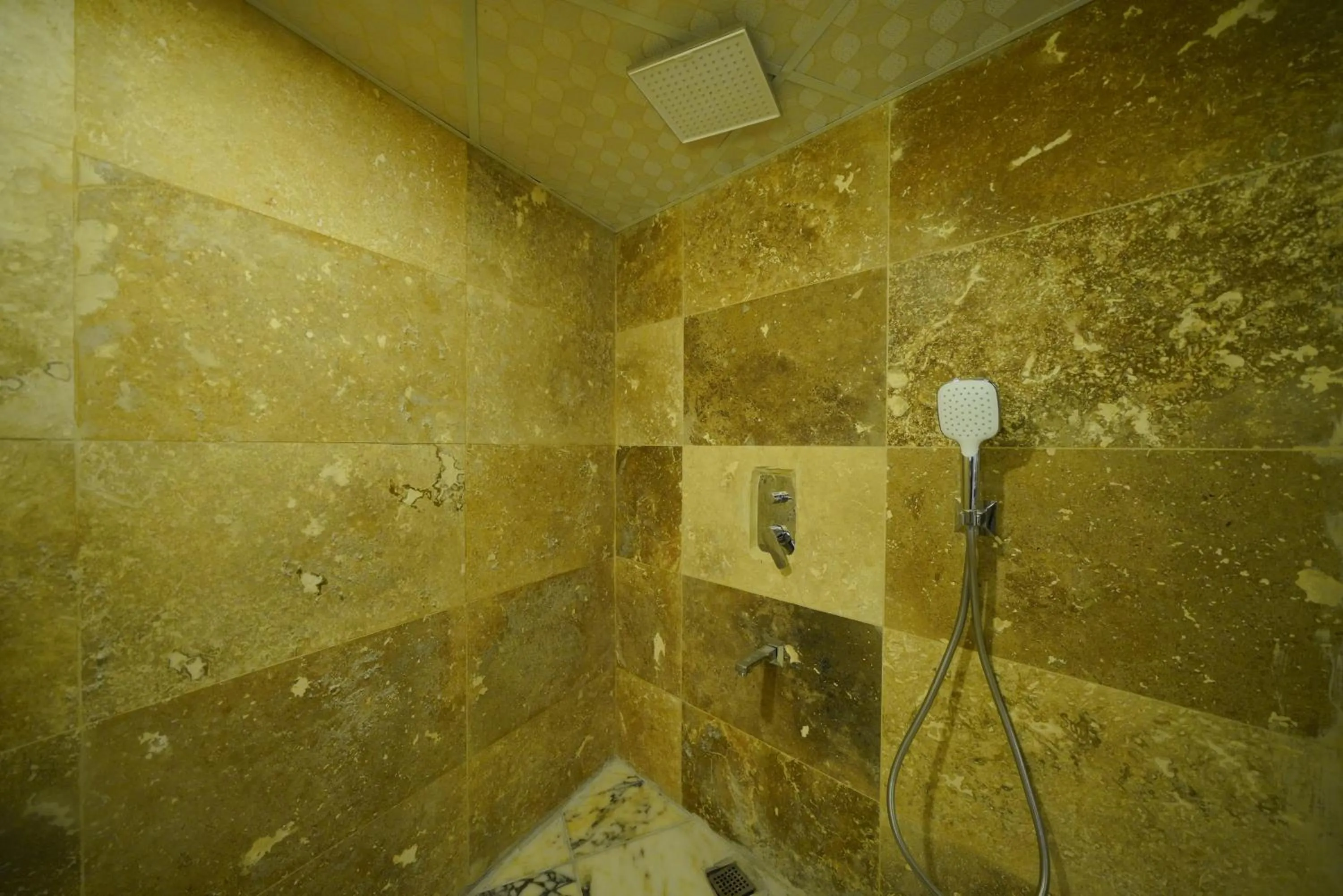Shower in View Cave Hotel