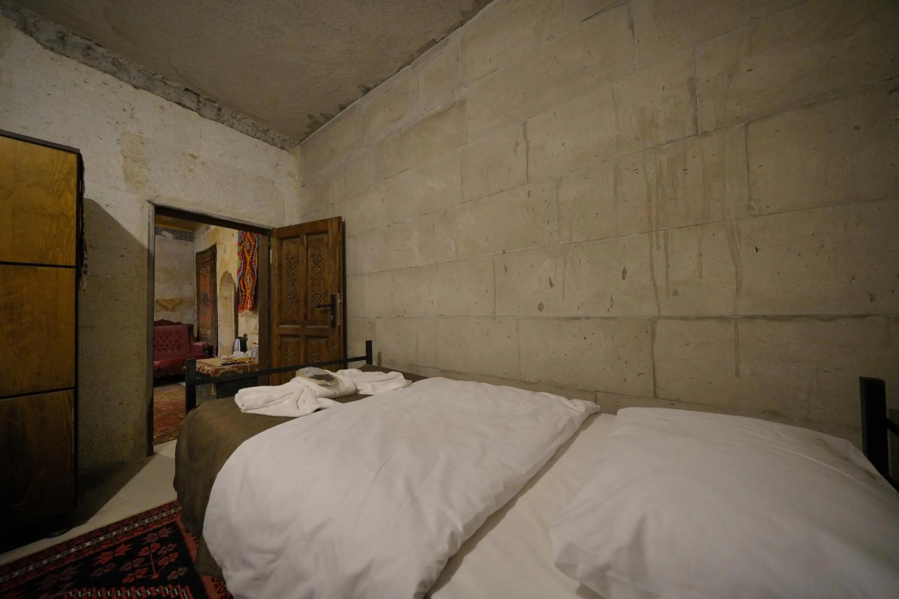 Bed in View Cave Hotel