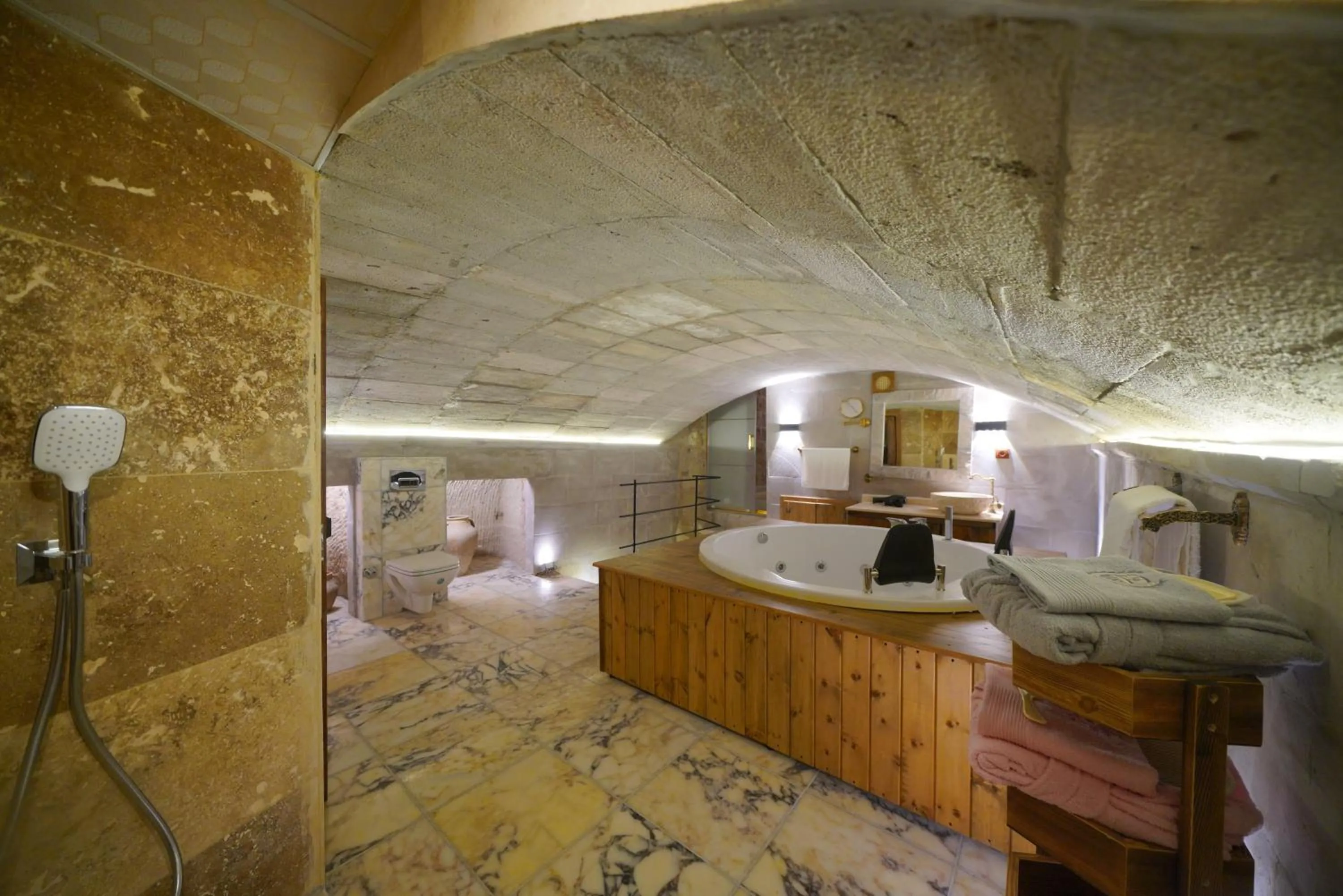 Bed in View Cave Hotel