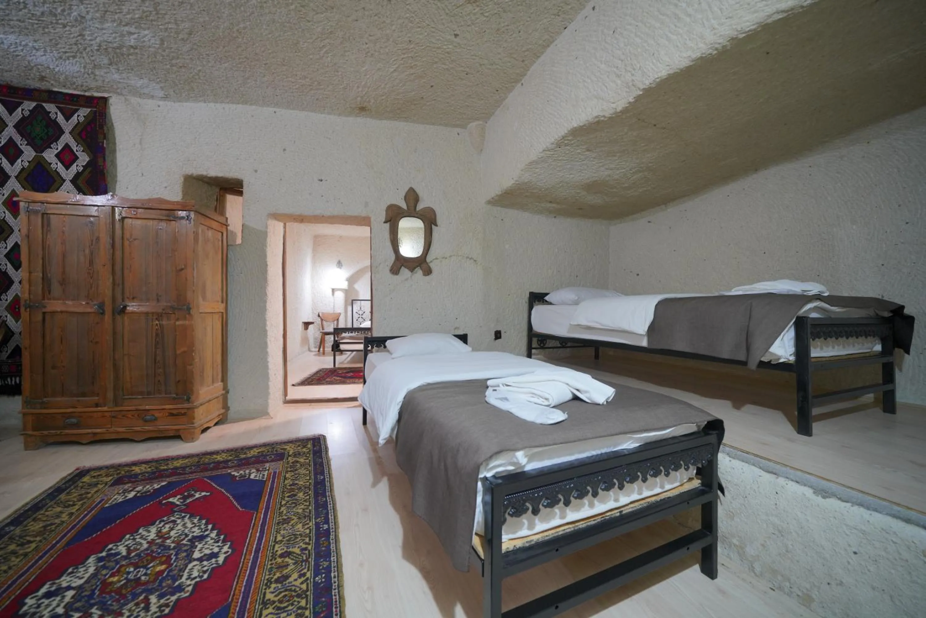 Bed in View Cave Hotel