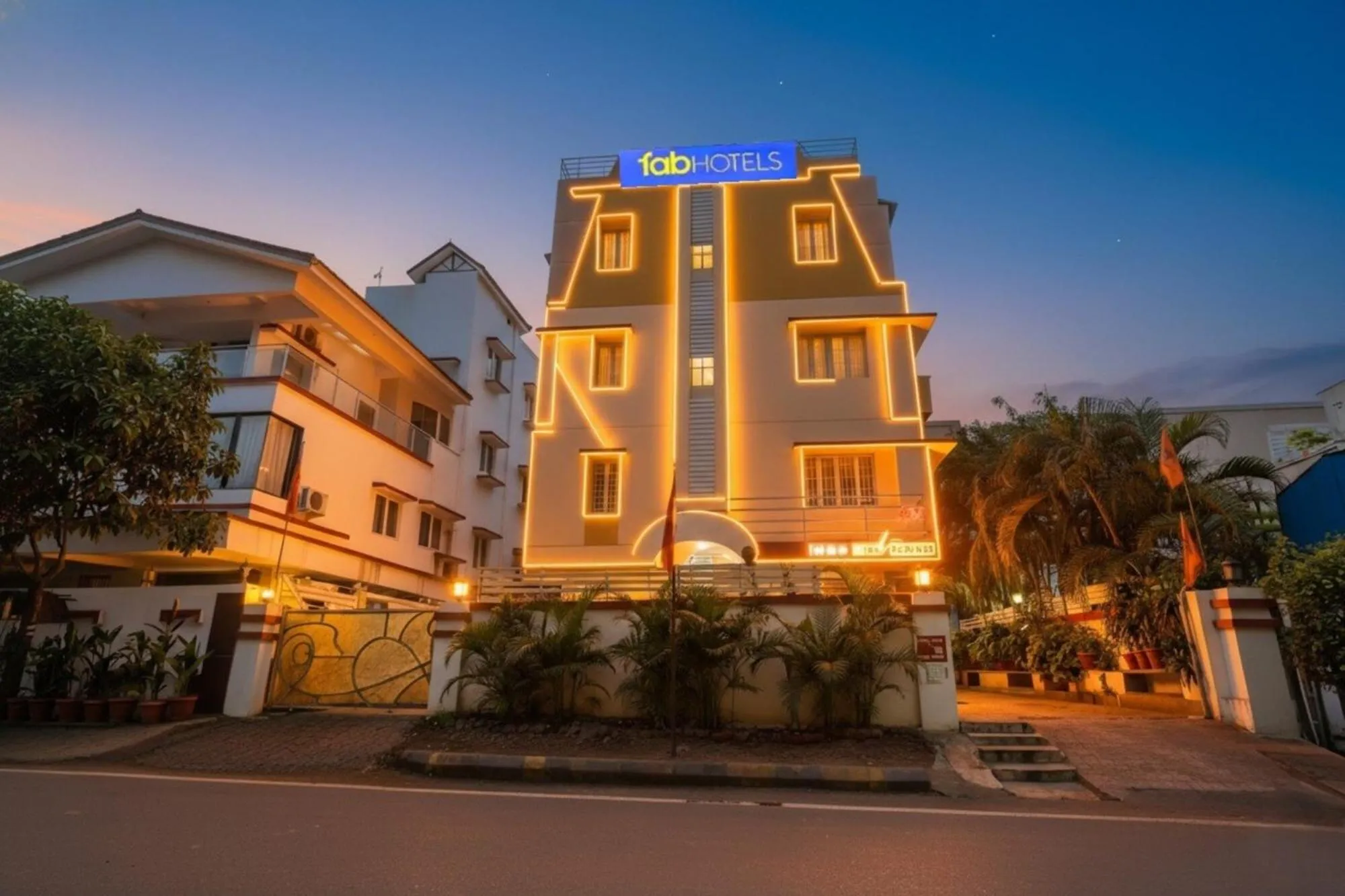 Property building in FabHotel Shree Swami, Nr Bird Valley Udyan