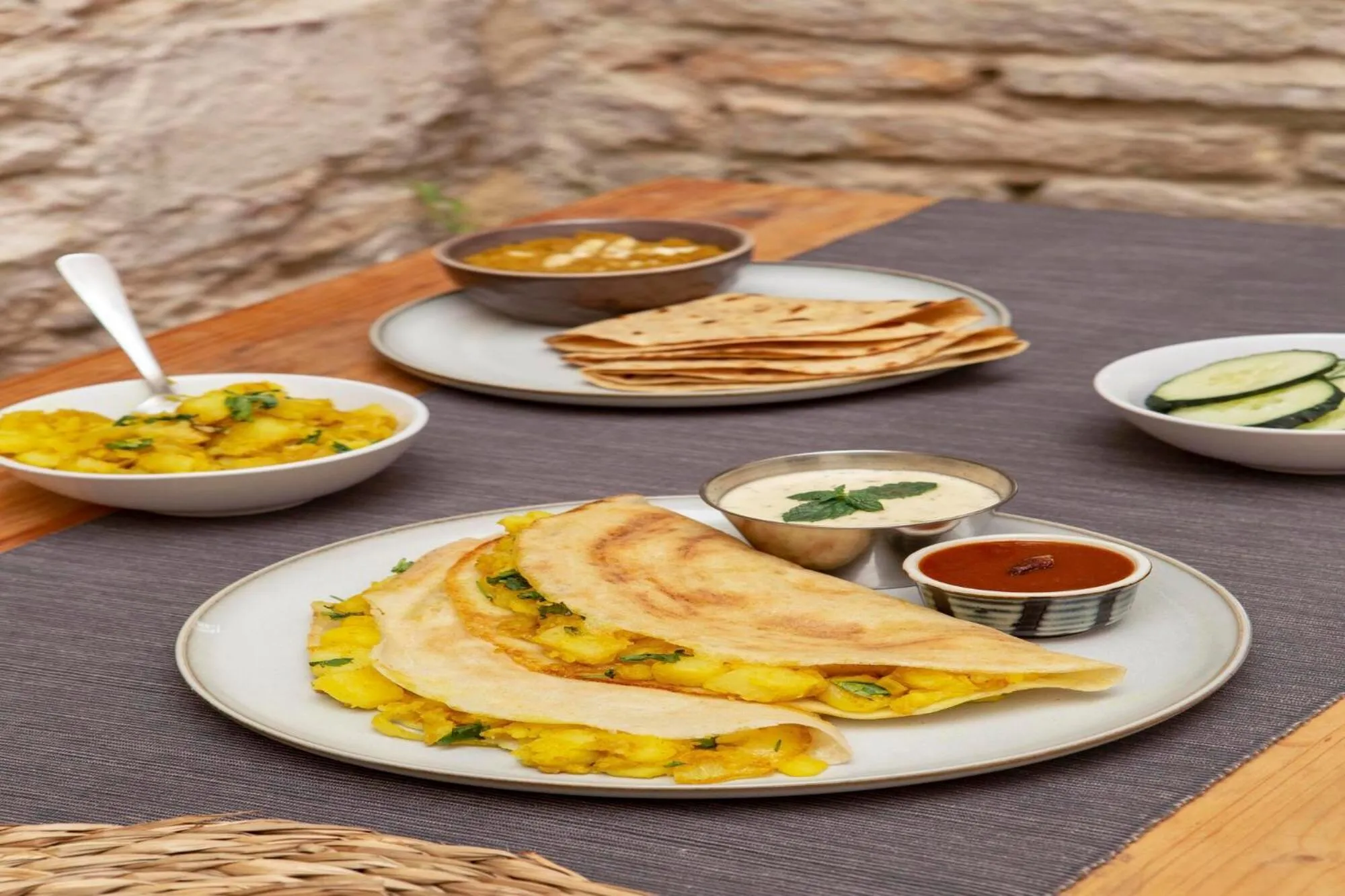 Breakfast in FabHotel Shree Swami, Nr Bird Valley Udyan