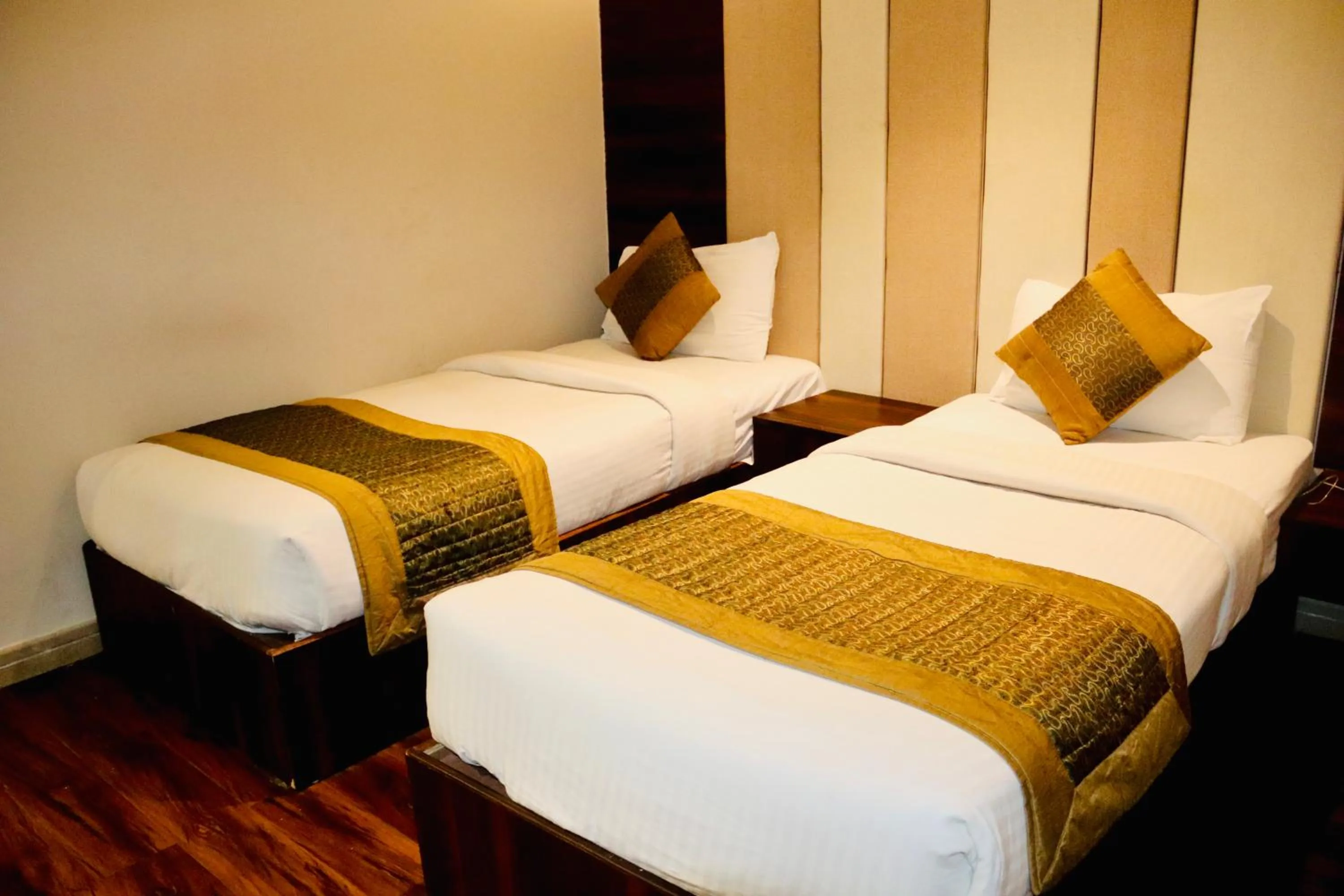 Bed in Hotel Magic Tree Karol Bagh Metro Station New Delhi