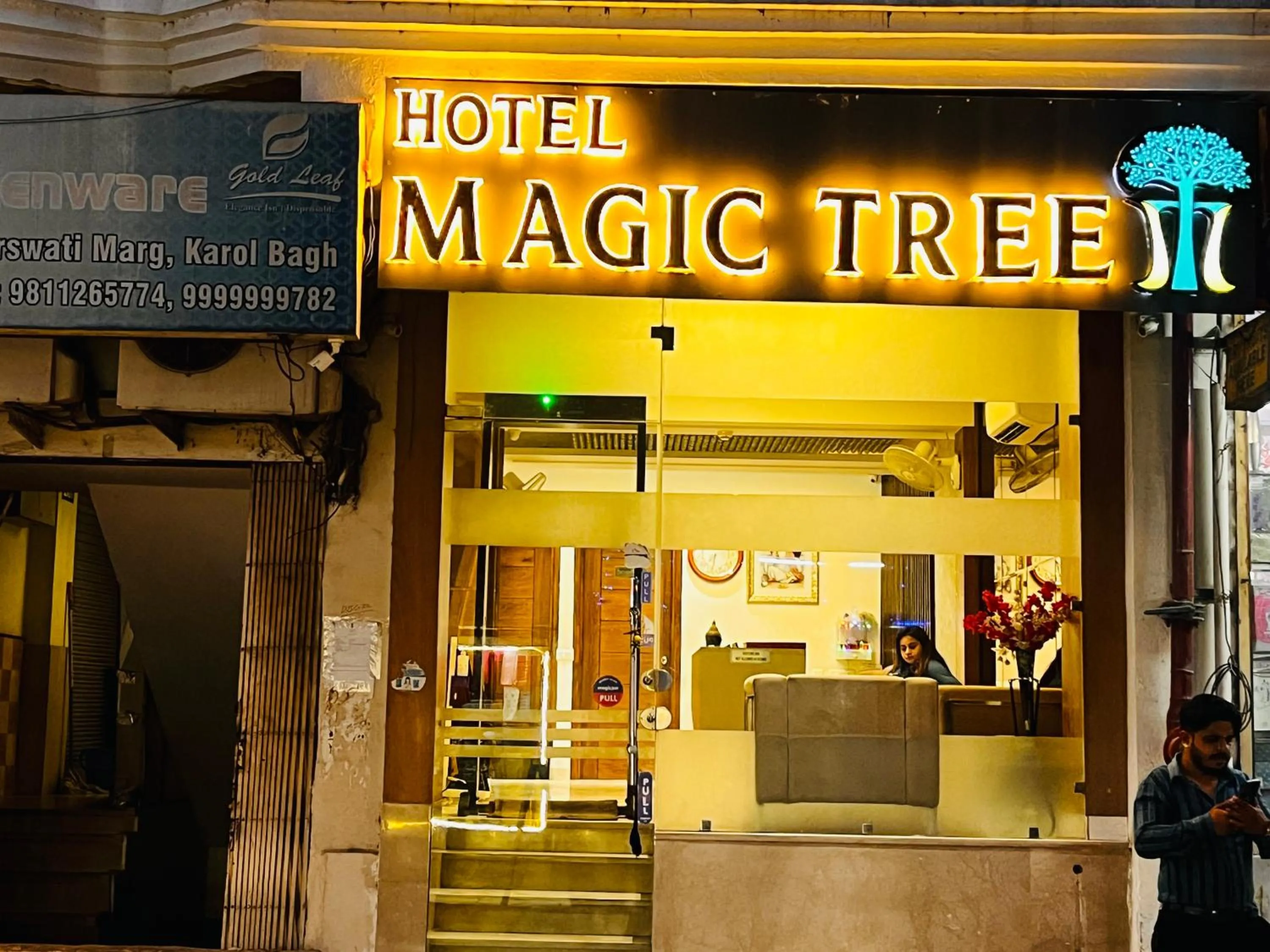 Property building in Hotel Magic Tree Karol Bagh Metro Station New Delhi