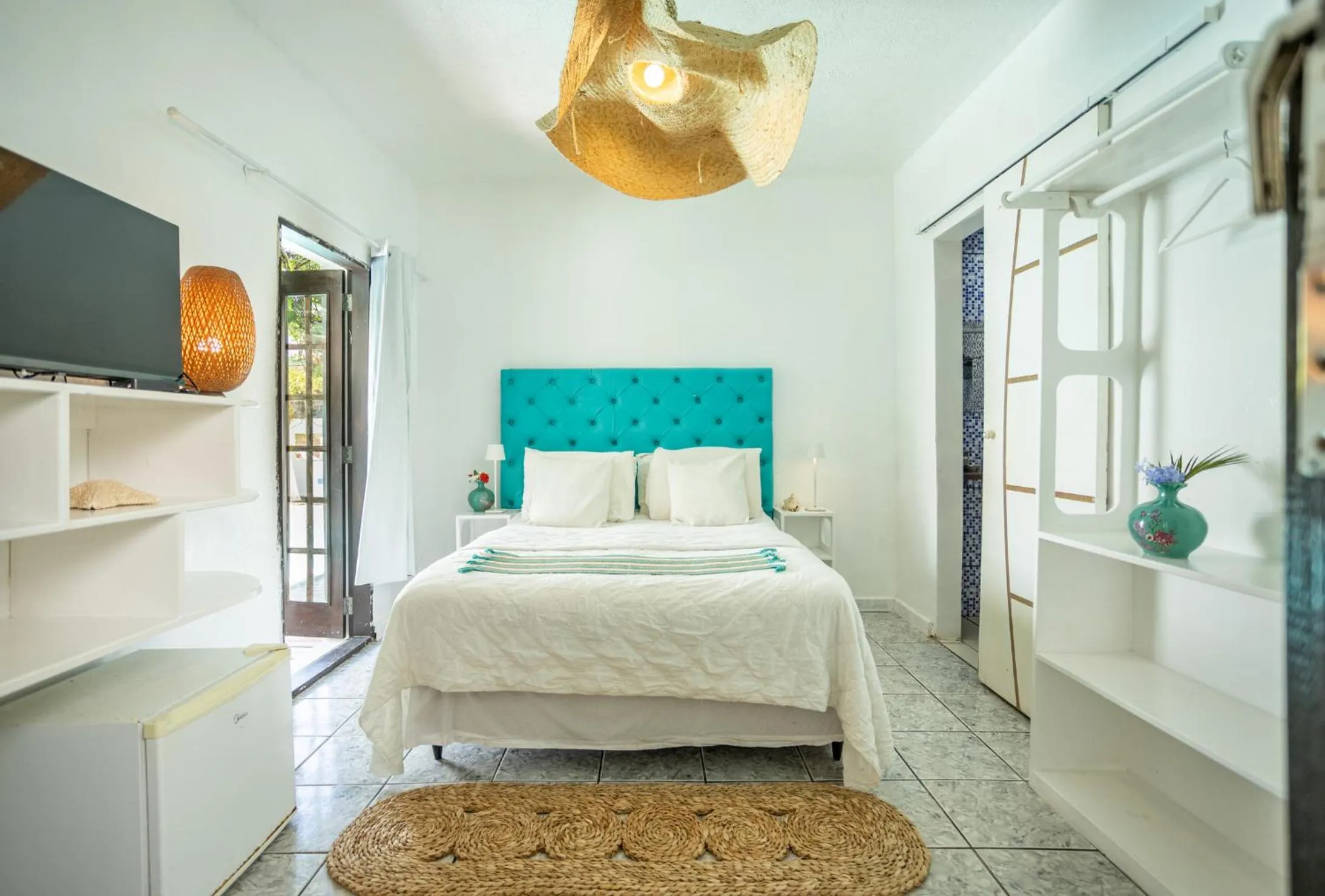 Bed in Pousada Duna Beach