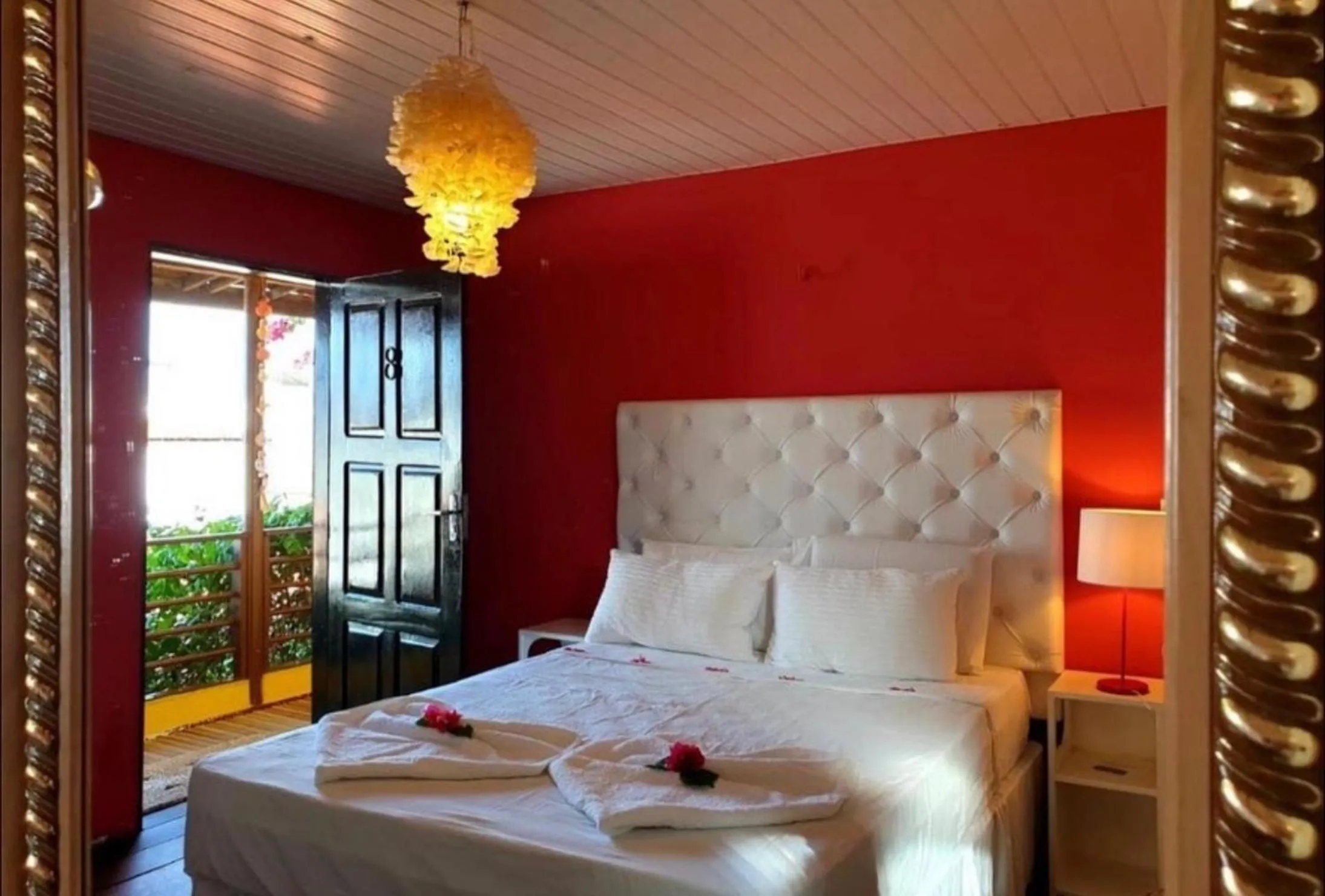 Bed in Pousada Duna Beach