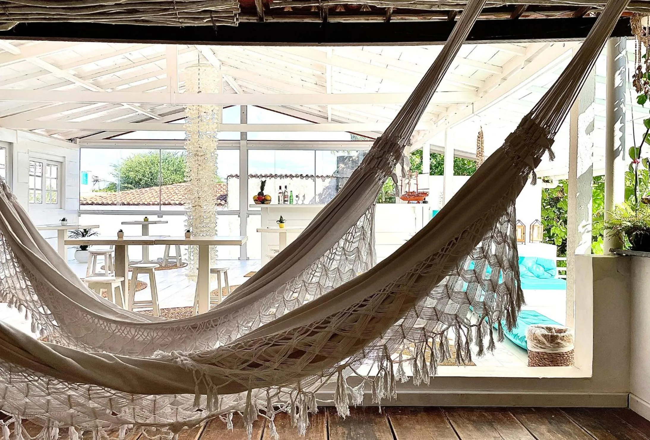 Balcony/Terrace in Pousada Duna Beach