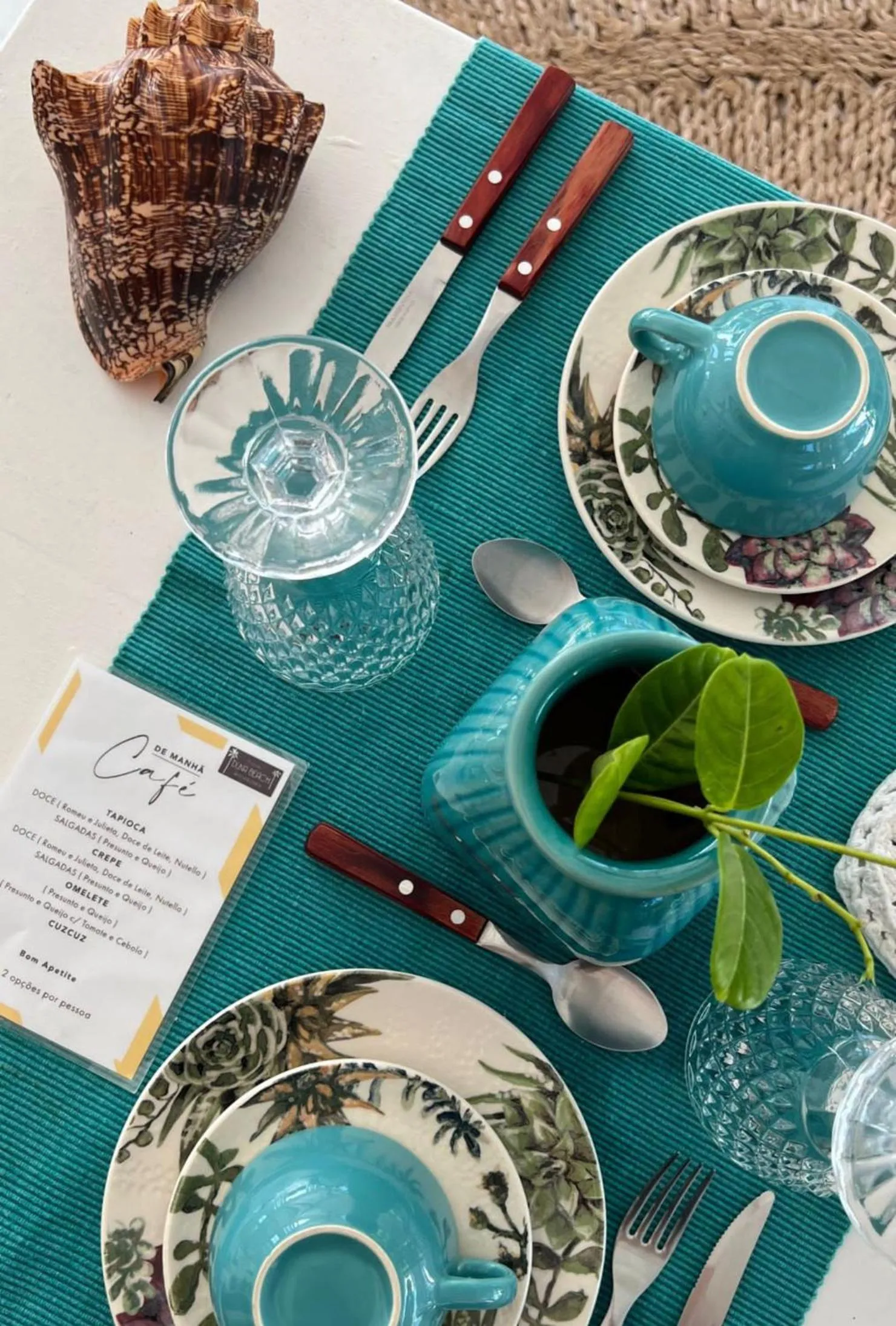 Breakfast in Pousada Duna Beach