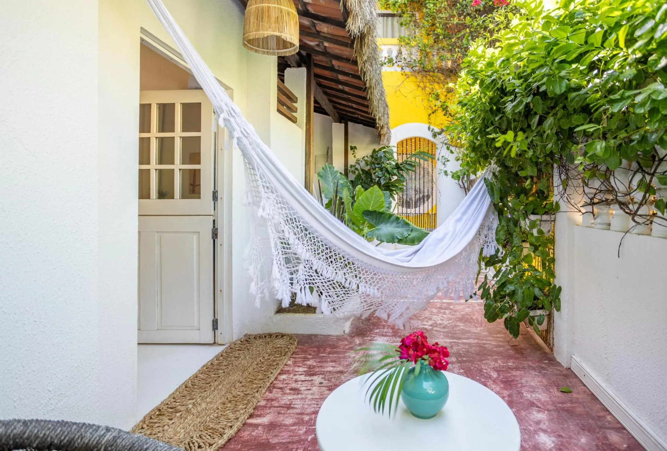 Patio in Pousada Duna Beach