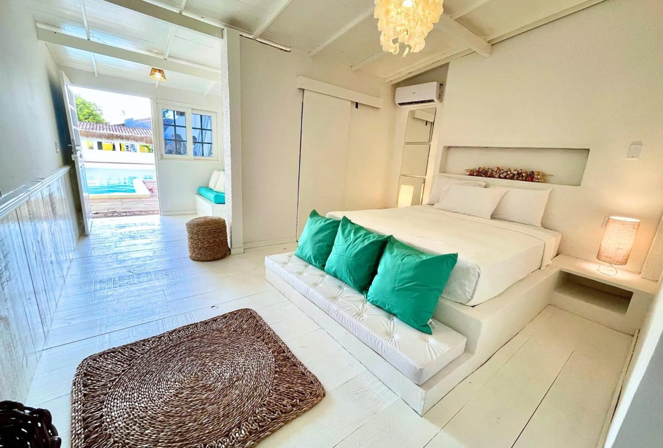 Bed in Pousada Duna Beach