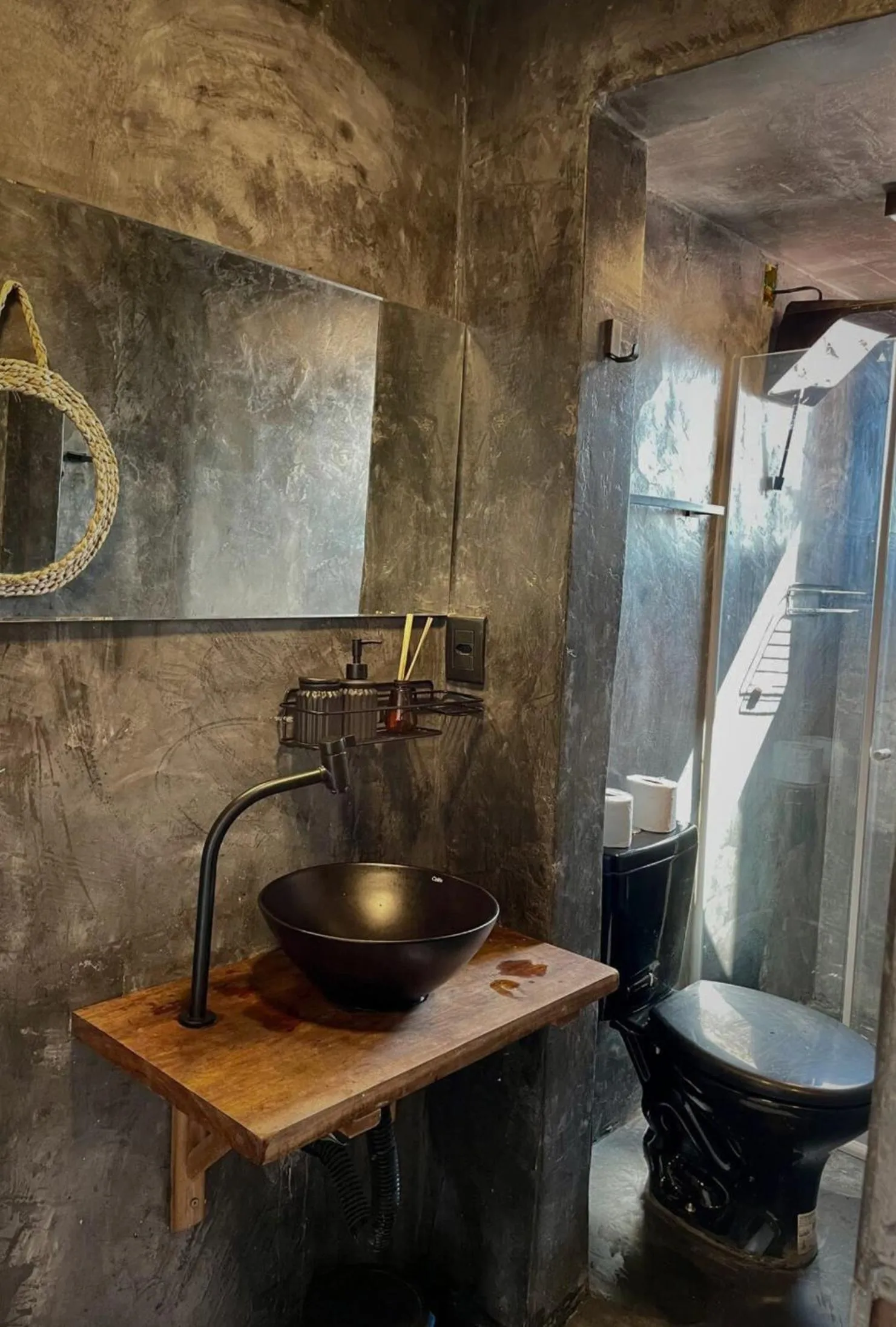 Shower in Pousada Duna Beach