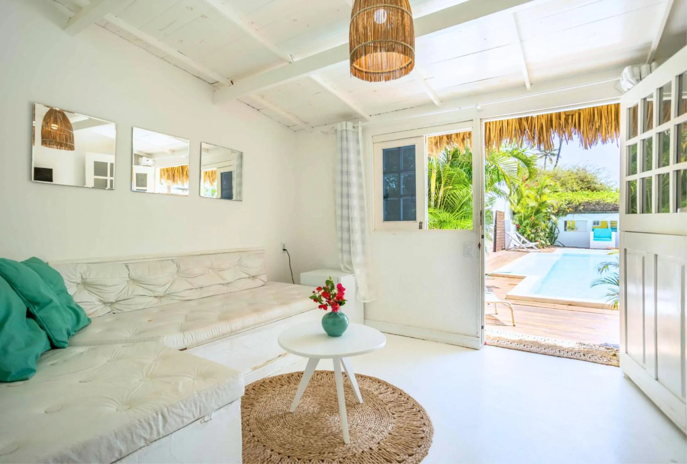 Living room in Pousada Duna Beach