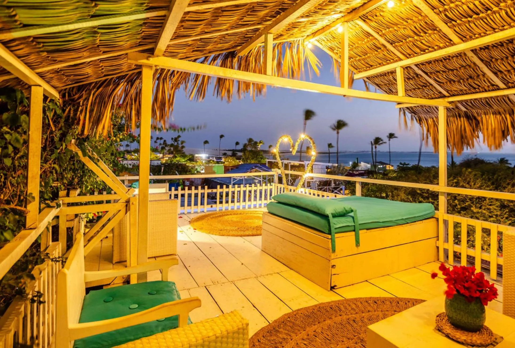 Balcony/Terrace in Pousada Duna Beach