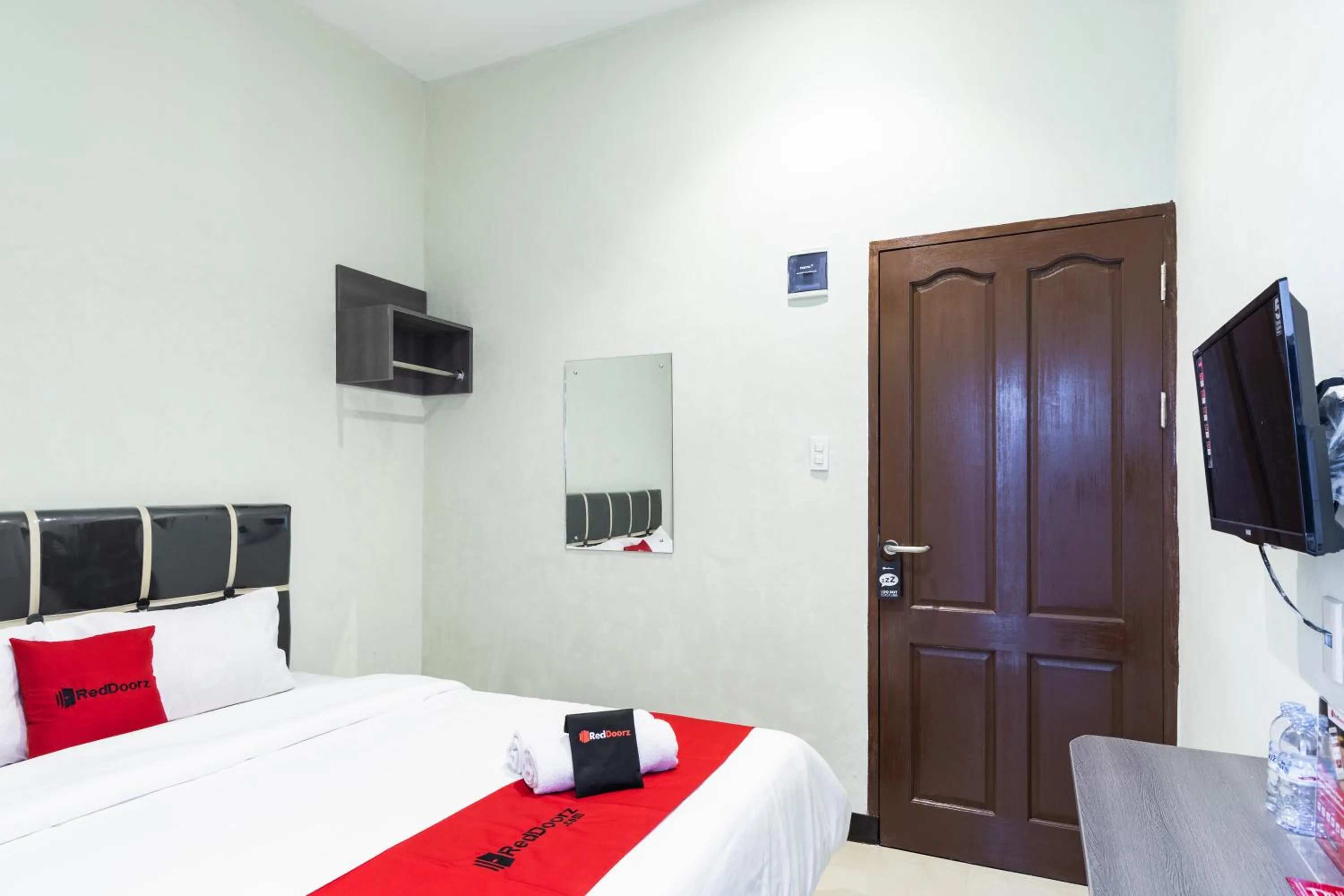 Bed in RedDoorz near Medan Amplas