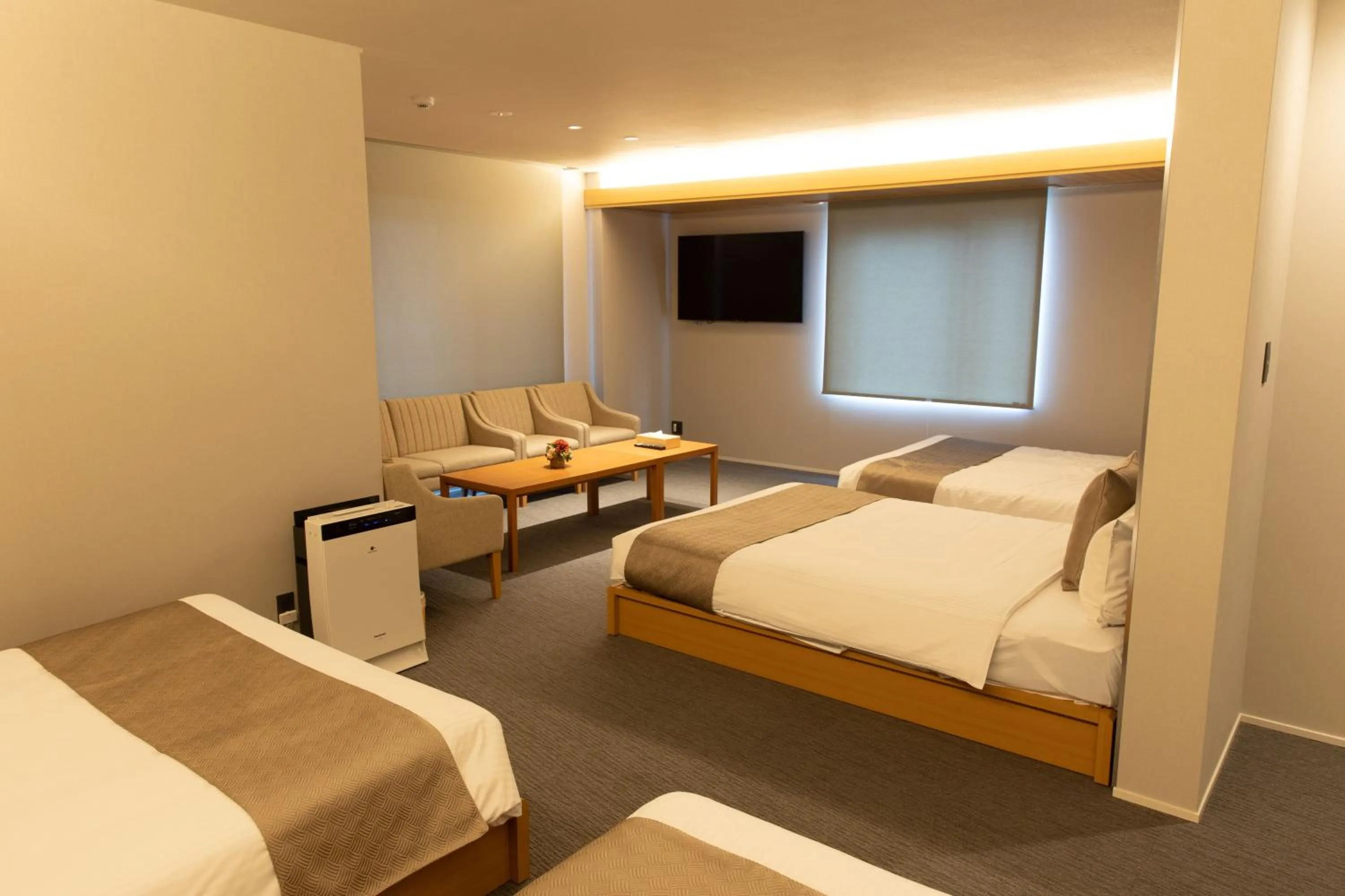 Photo of the whole room, Bed in GRAND BASE Nagoya Ekinishi