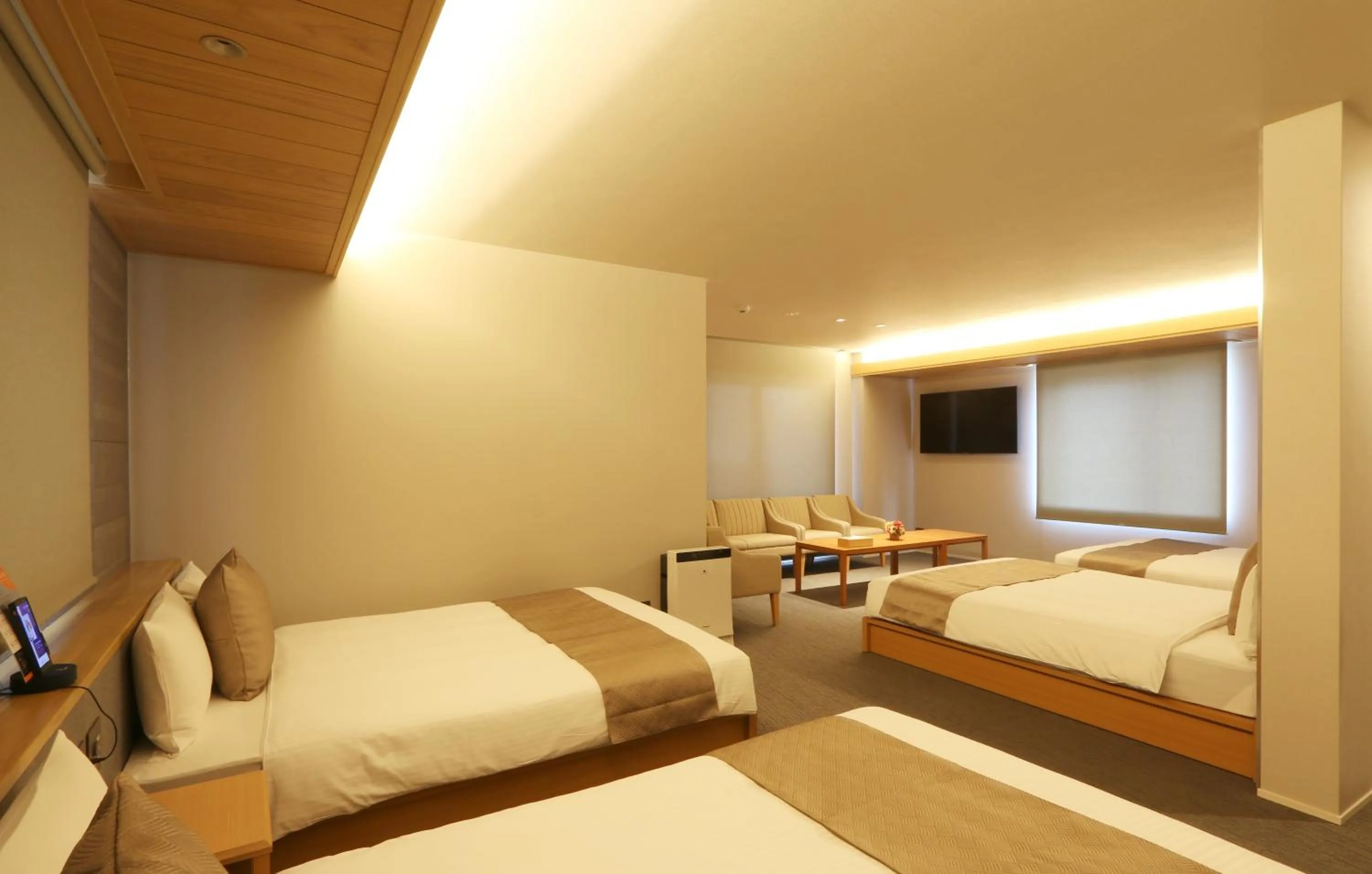 Photo of the whole room, Bed in GRAND BASE Nagoya Ekinishi