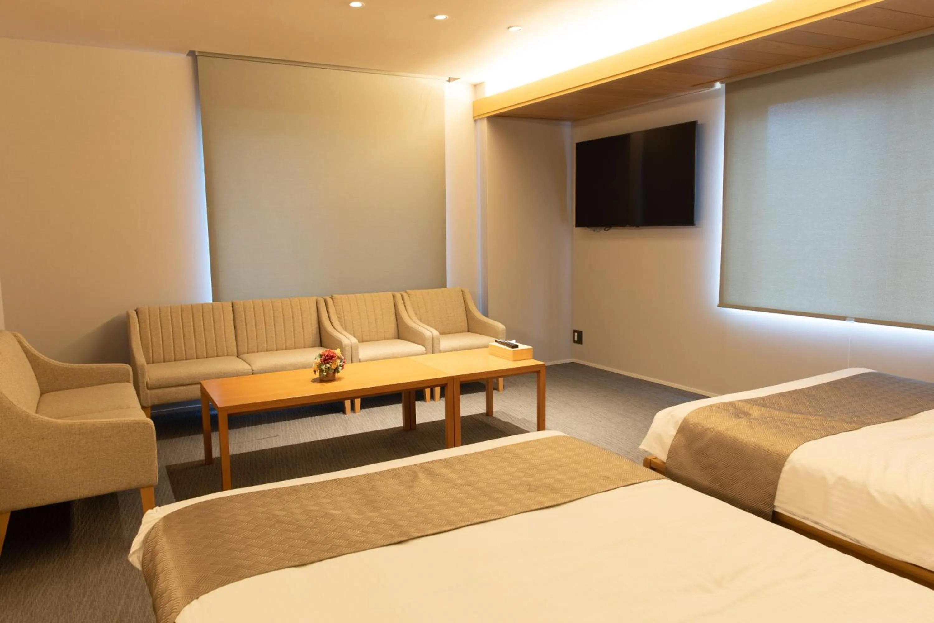 Photo of the whole room, Bed in GRAND BASE Nagoya Ekinishi