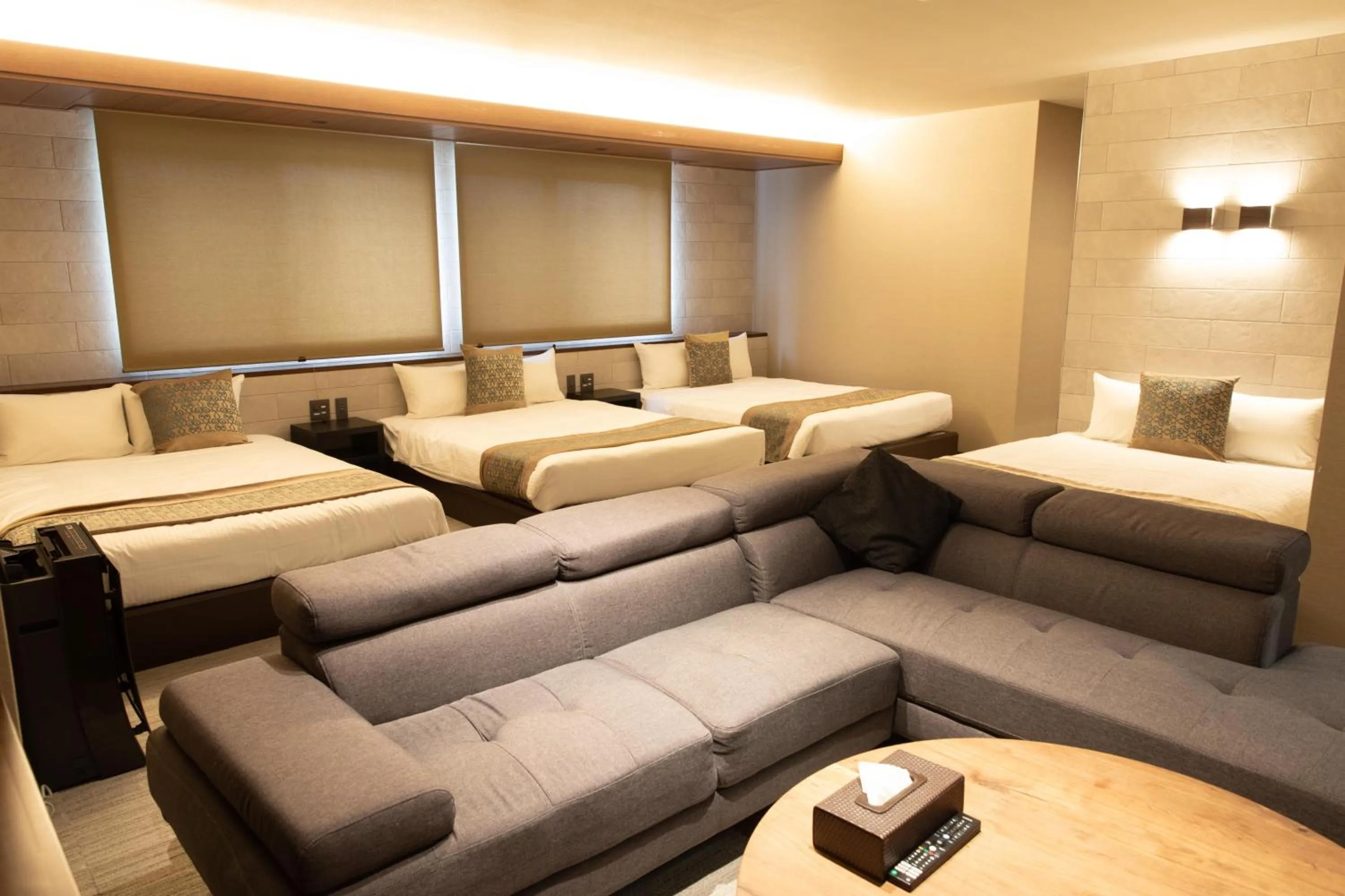 Photo of the whole room, Bed in GRAND BASE Nagoya Ekinishi