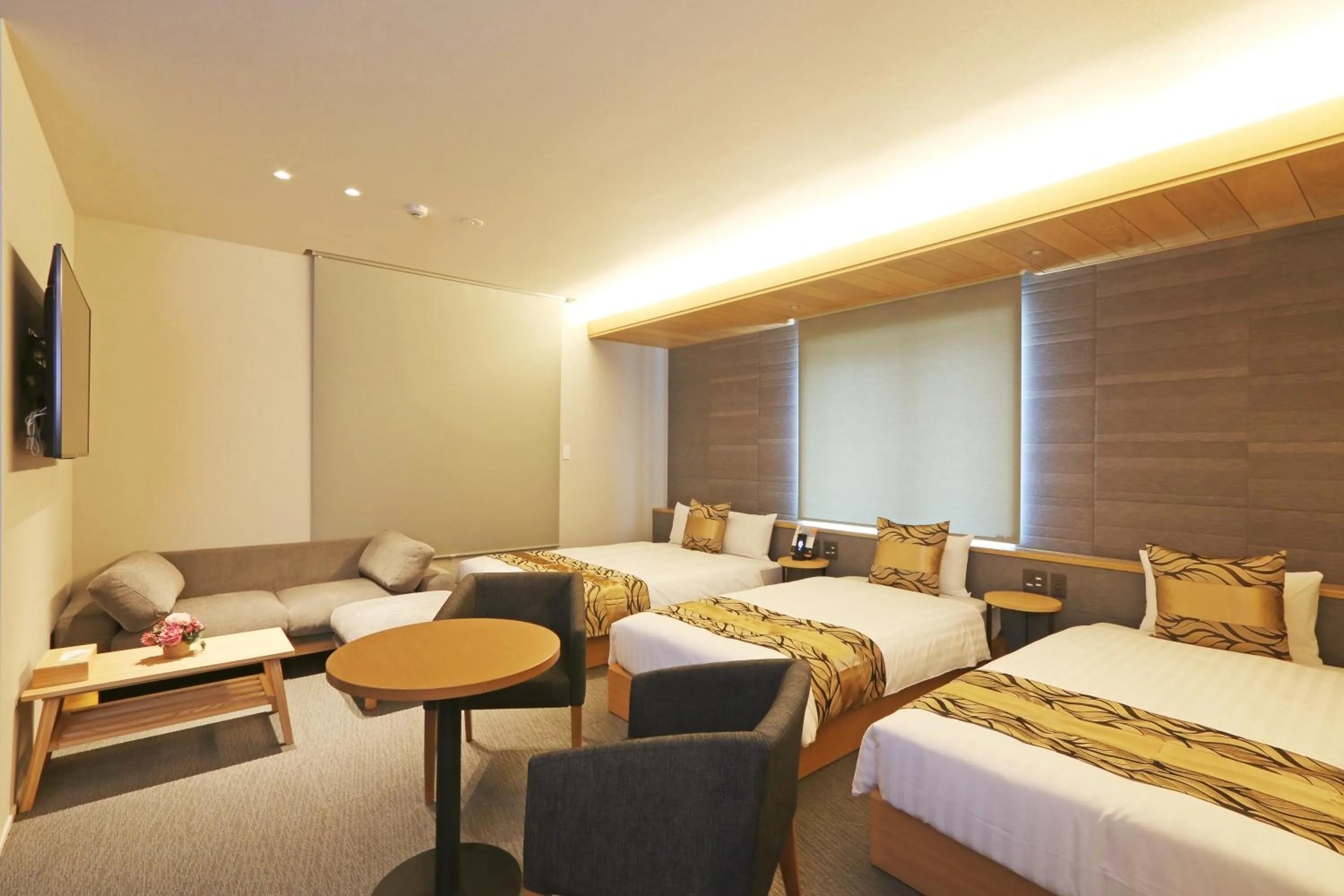 Photo of the whole room, Bed in GRAND BASE Nagoya Ekinishi