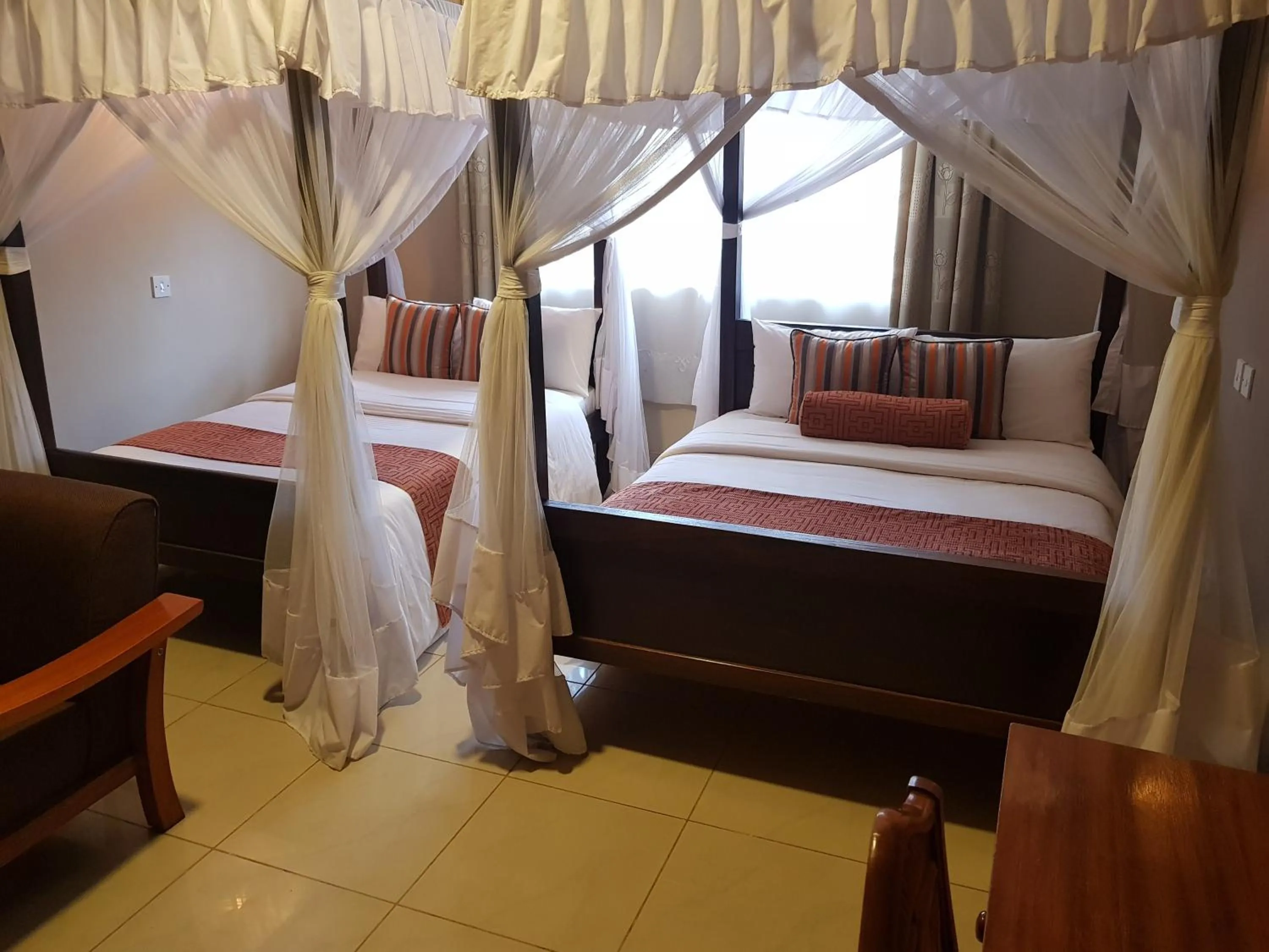 Photo of the whole room, Bed in Margarita House