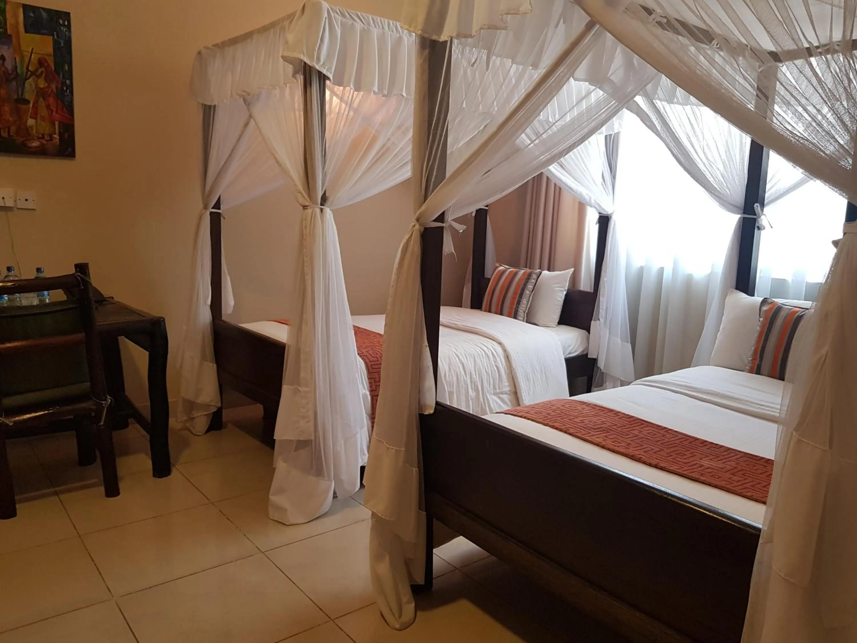 Photo of the whole room, Bed in Margarita House