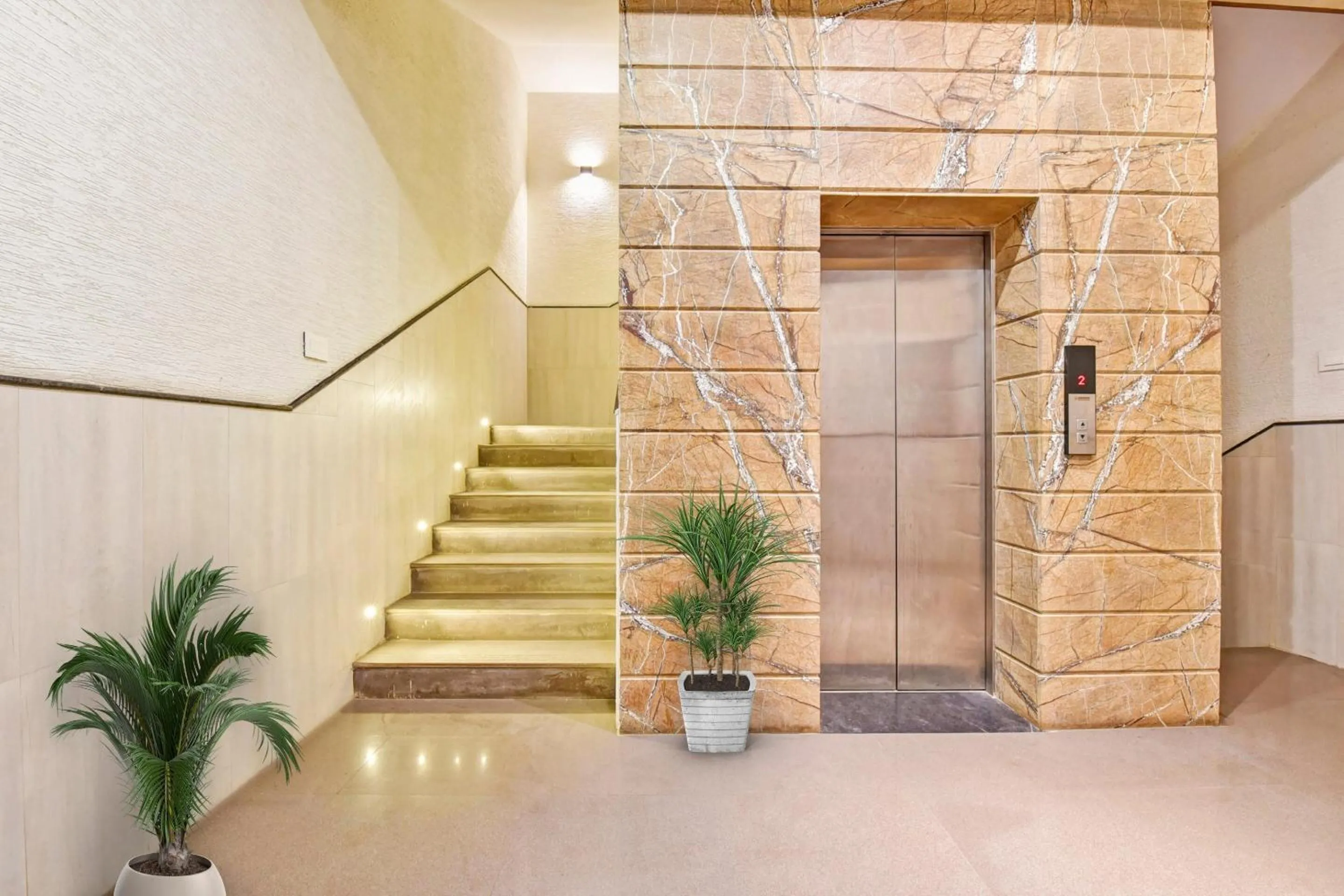 Lobby or reception in Hotel Shakun Palace