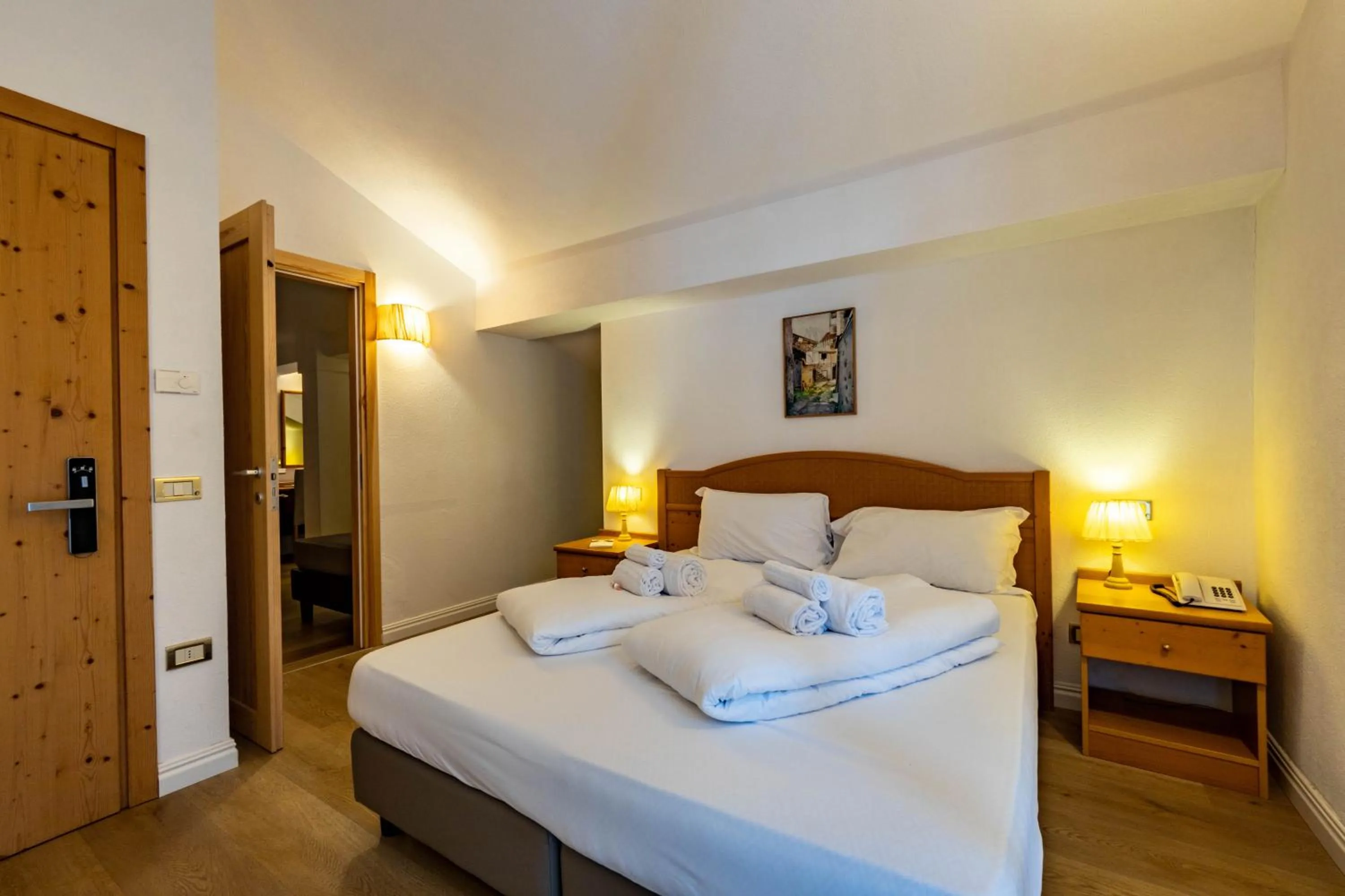 Bedroom, Bed in Hotel Grizzly "Ski-in Ski-out"