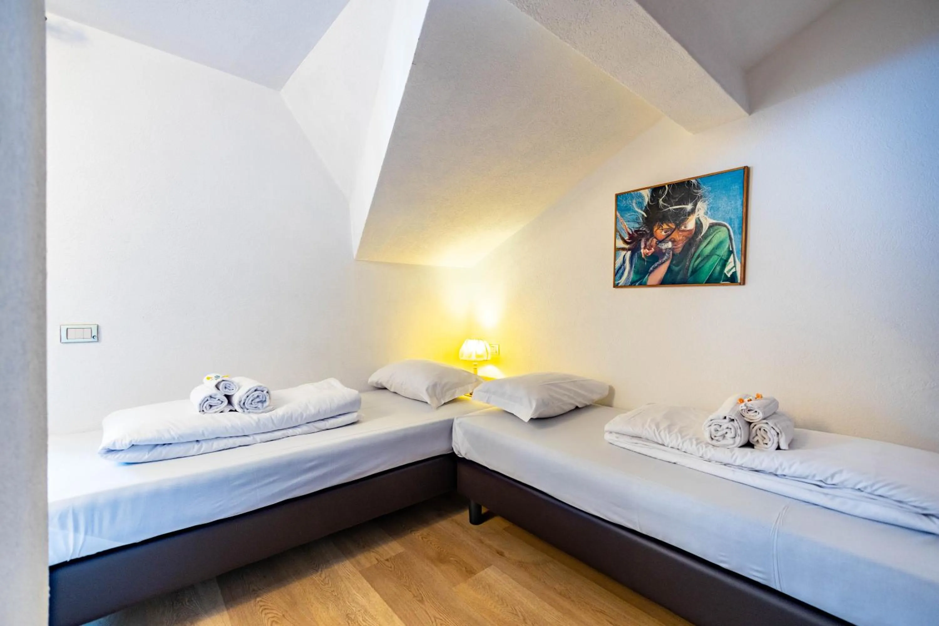 Bedroom, Bed in Hotel Grizzly "Ski-in Ski-out"