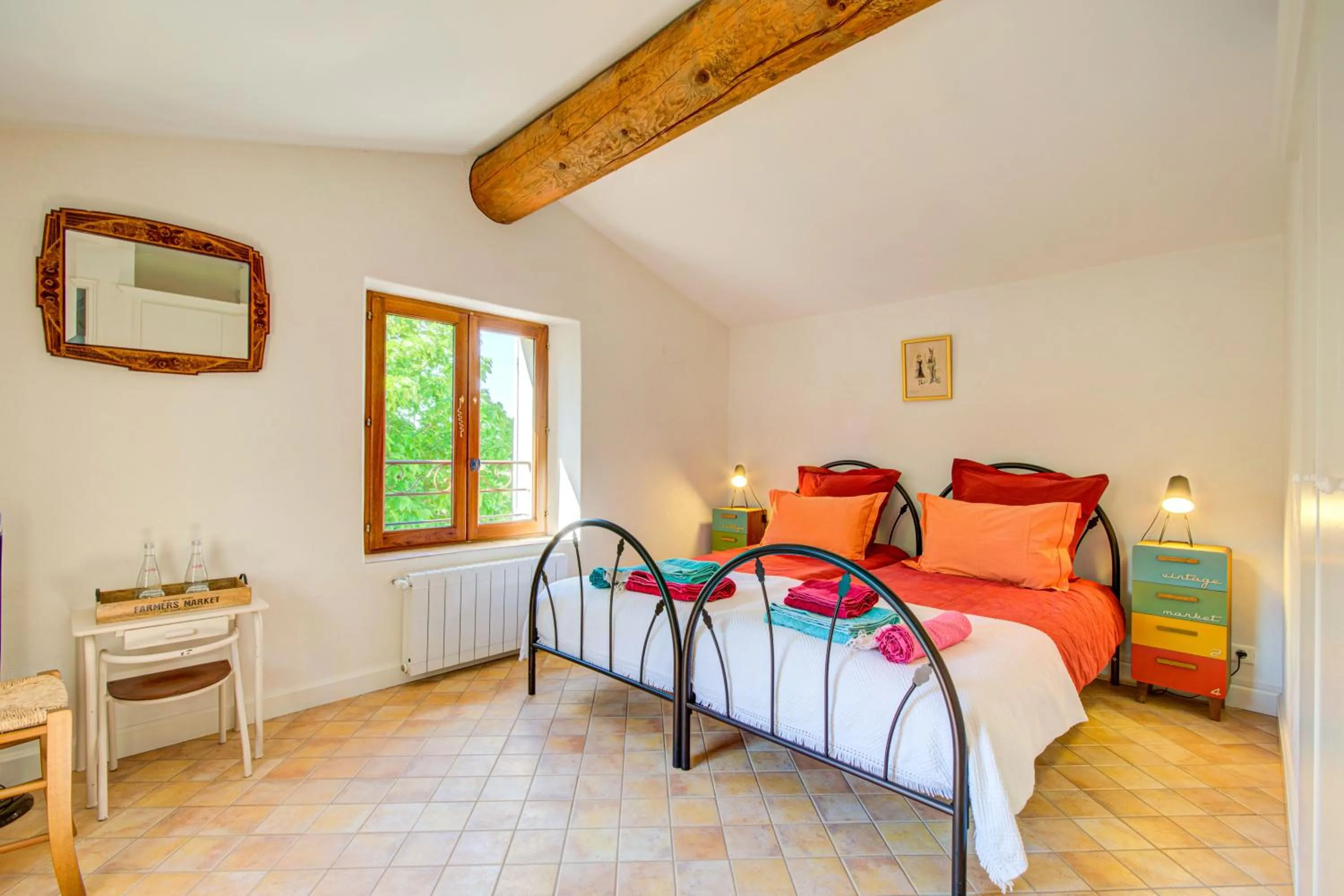 Bedroom, Bed in Les Chambres du Perussier