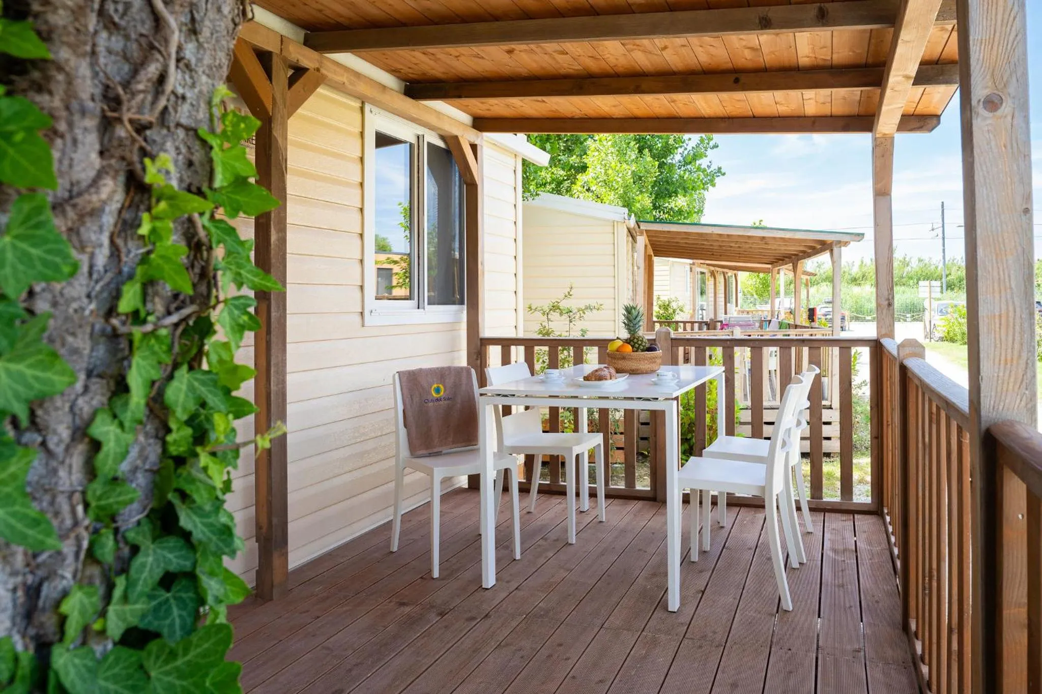 Balcony/Terrace in Club del Sole Rimini Family Resort