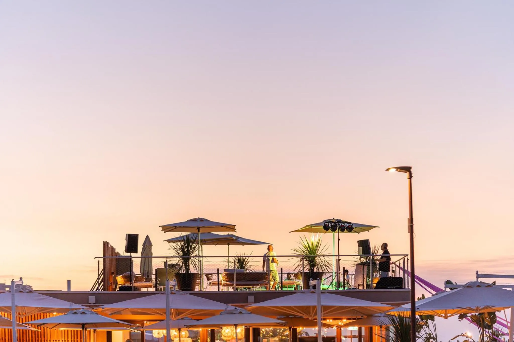 Sunset in Club del Sole Rimini Family Resort