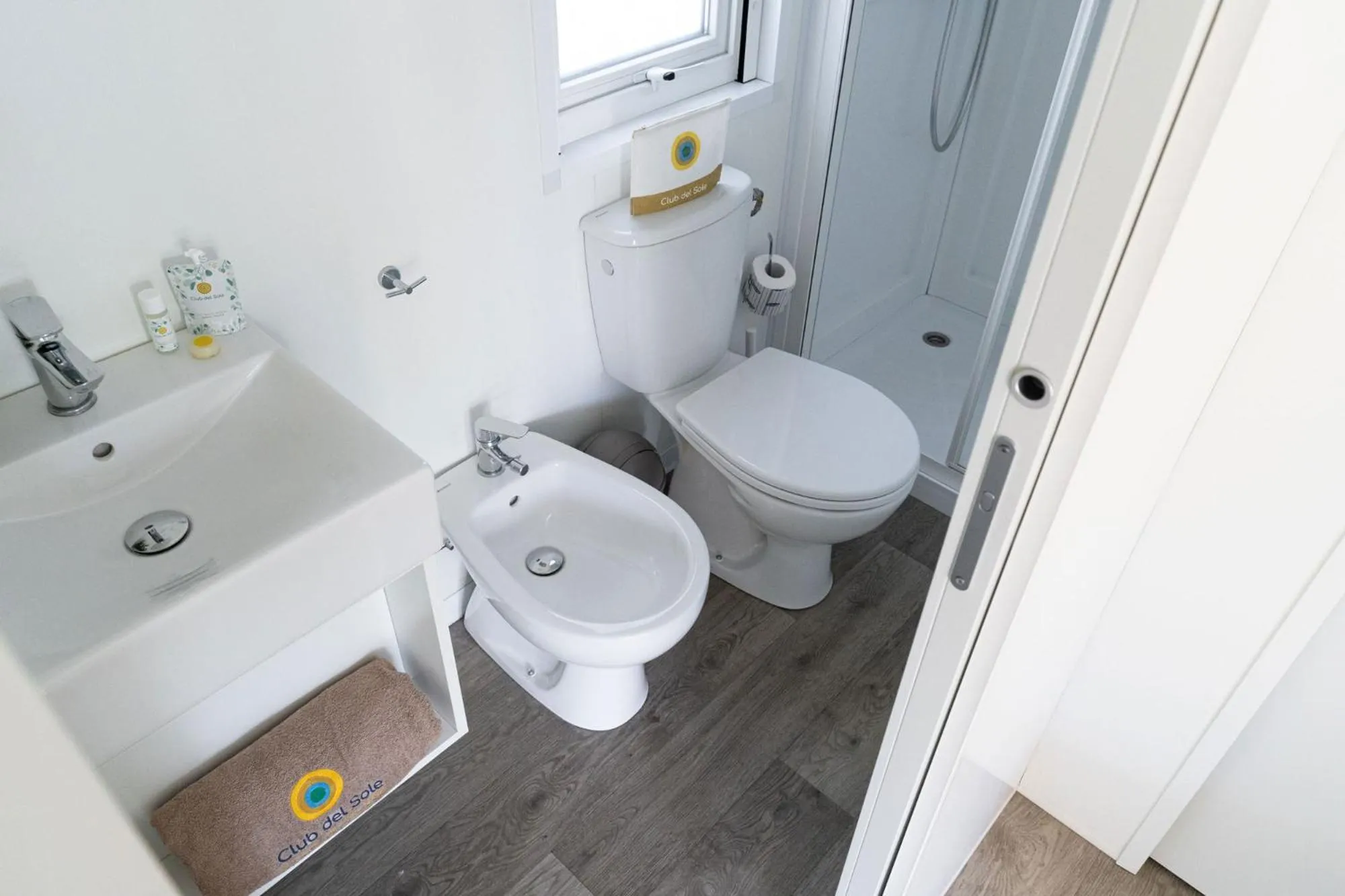 Bathroom in Club del Sole Rimini Family Resort